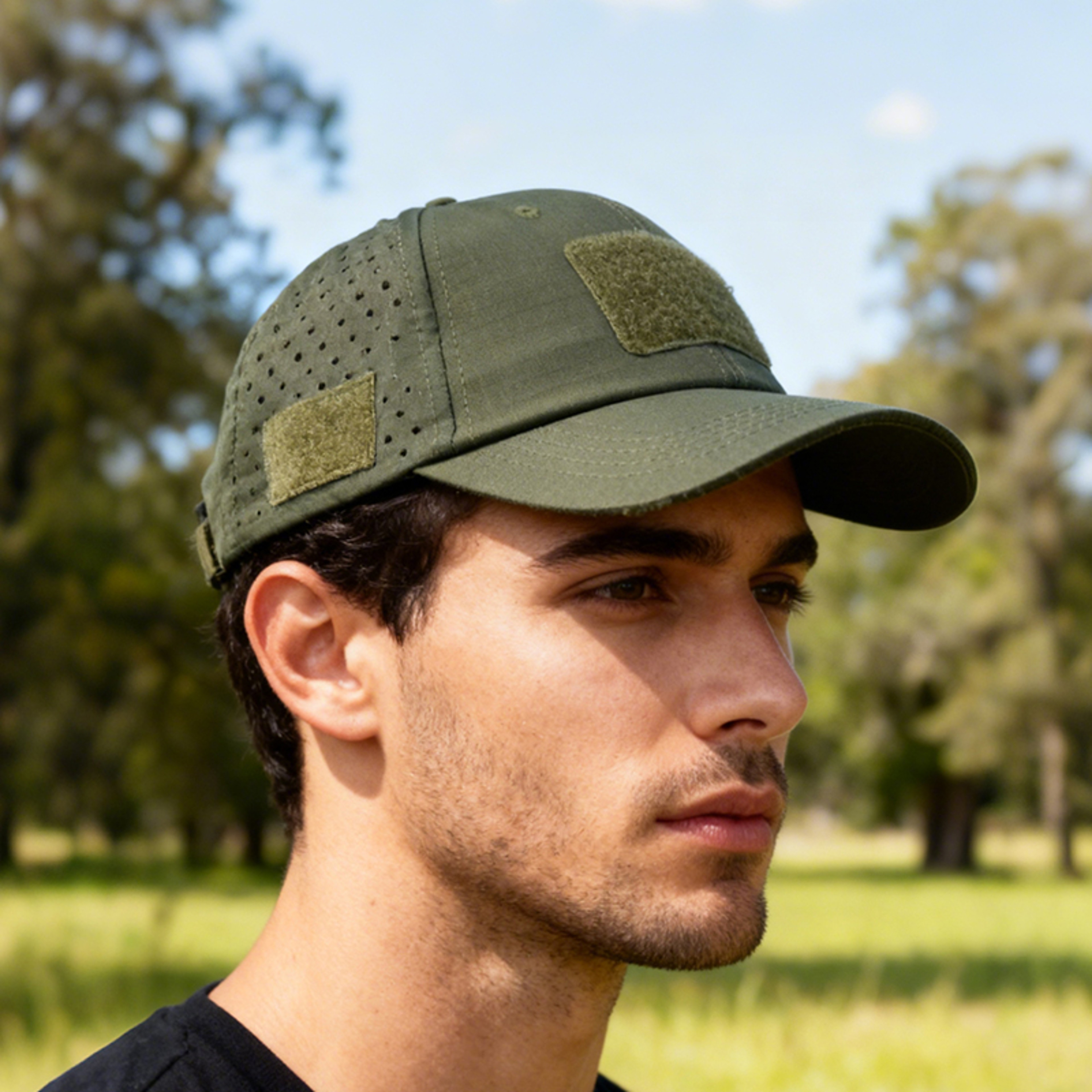 Breathable Camouflage Baseball Cap Adjustable Outdoor Hunting Fishing Sun Hat – view 3