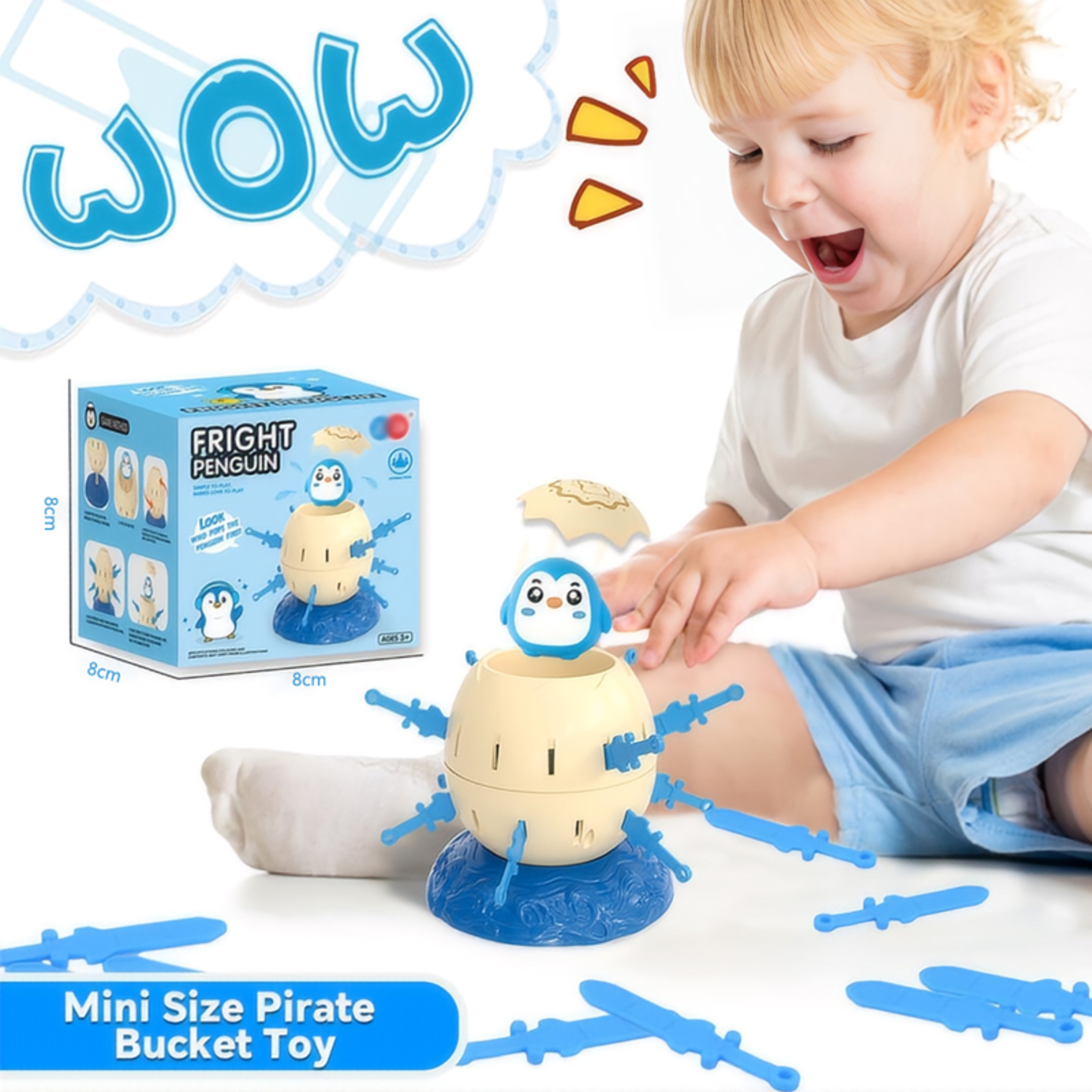 Mini Penguin Interactive Kids Game Educational Parent Child Party Toy – view 5