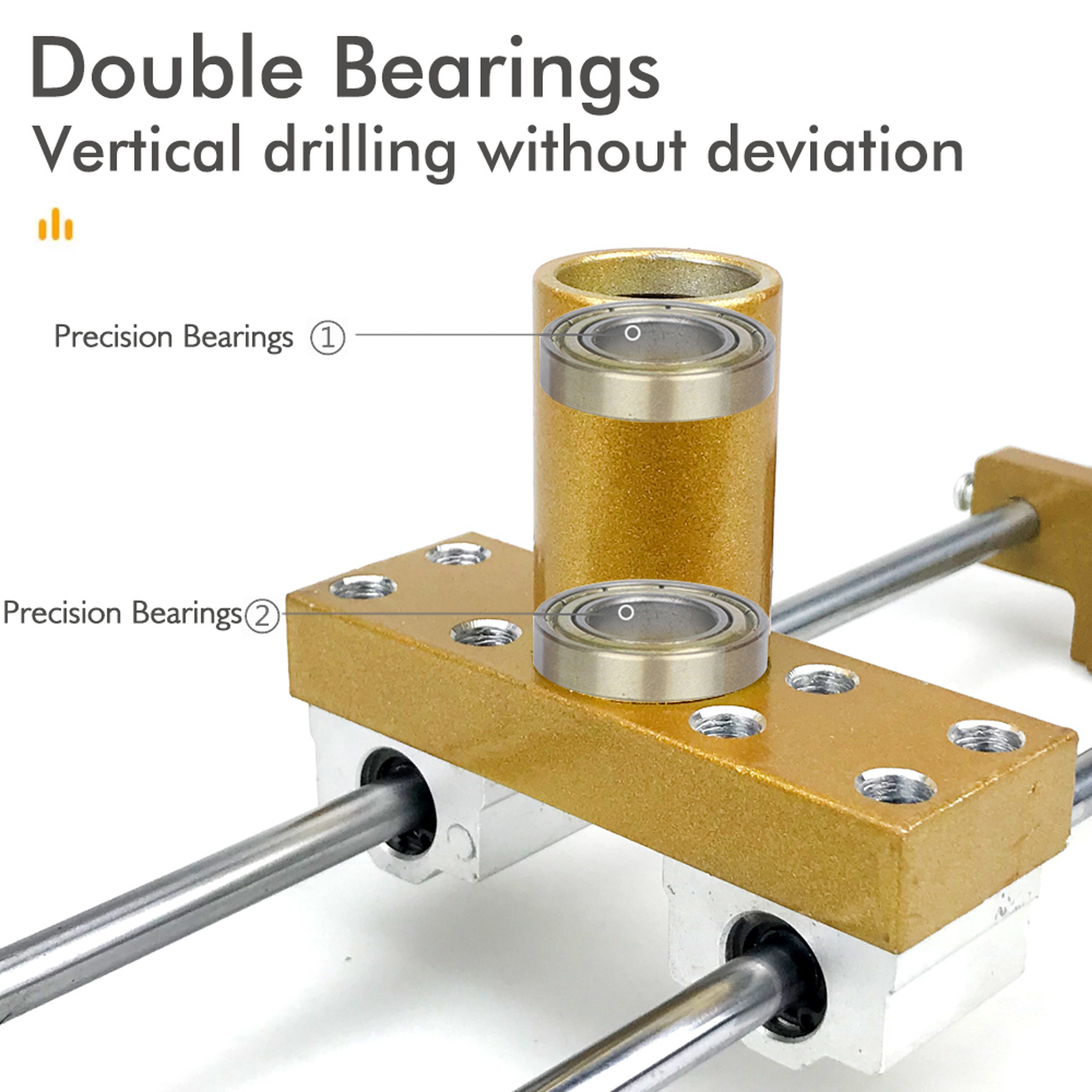 Door Lock Mortiser Jig Wooden Door Lock Installation Hole Opener Kit 5