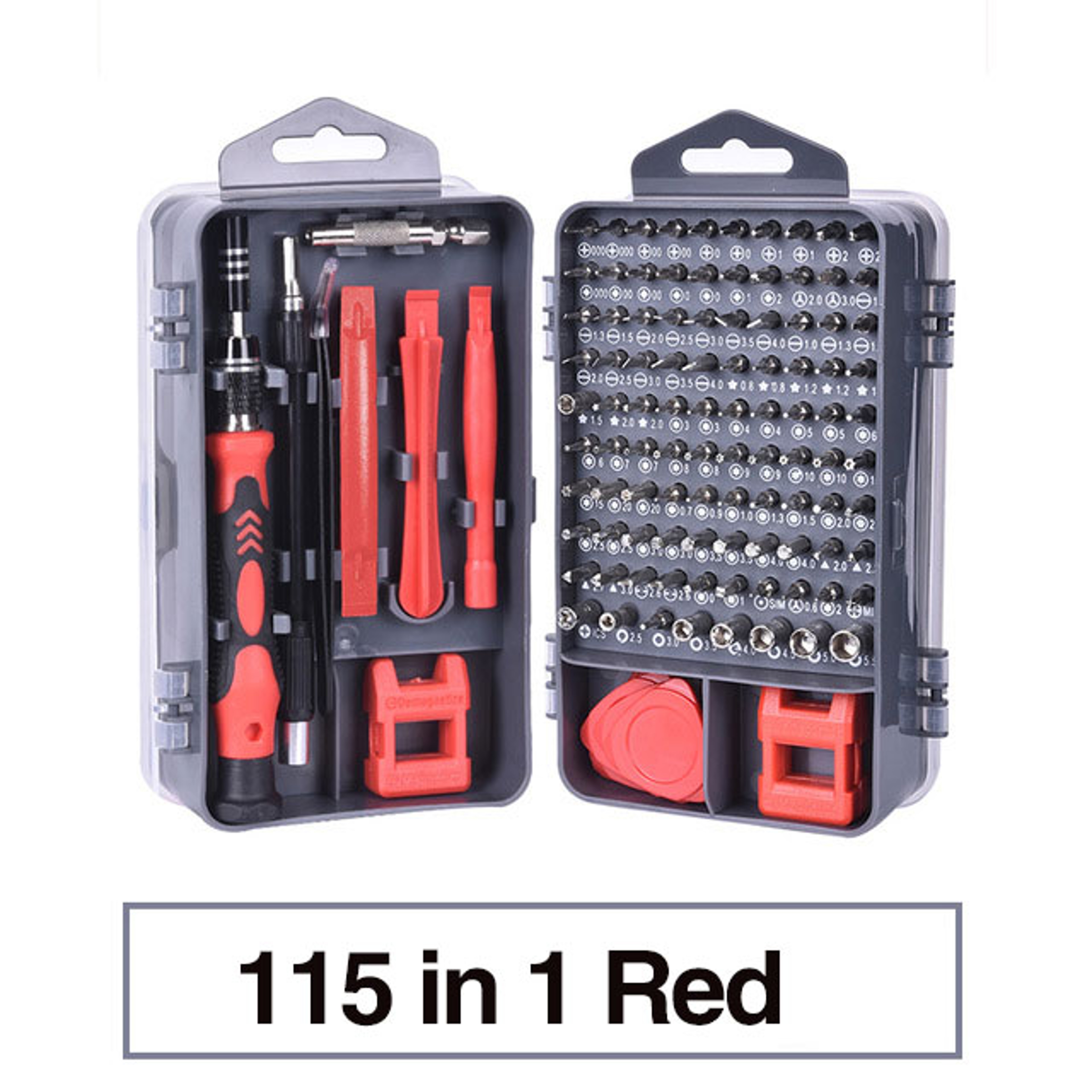 115 In 1 Precision Screwdriver Set Magnetic Electronics Phone Repair Kit 6
