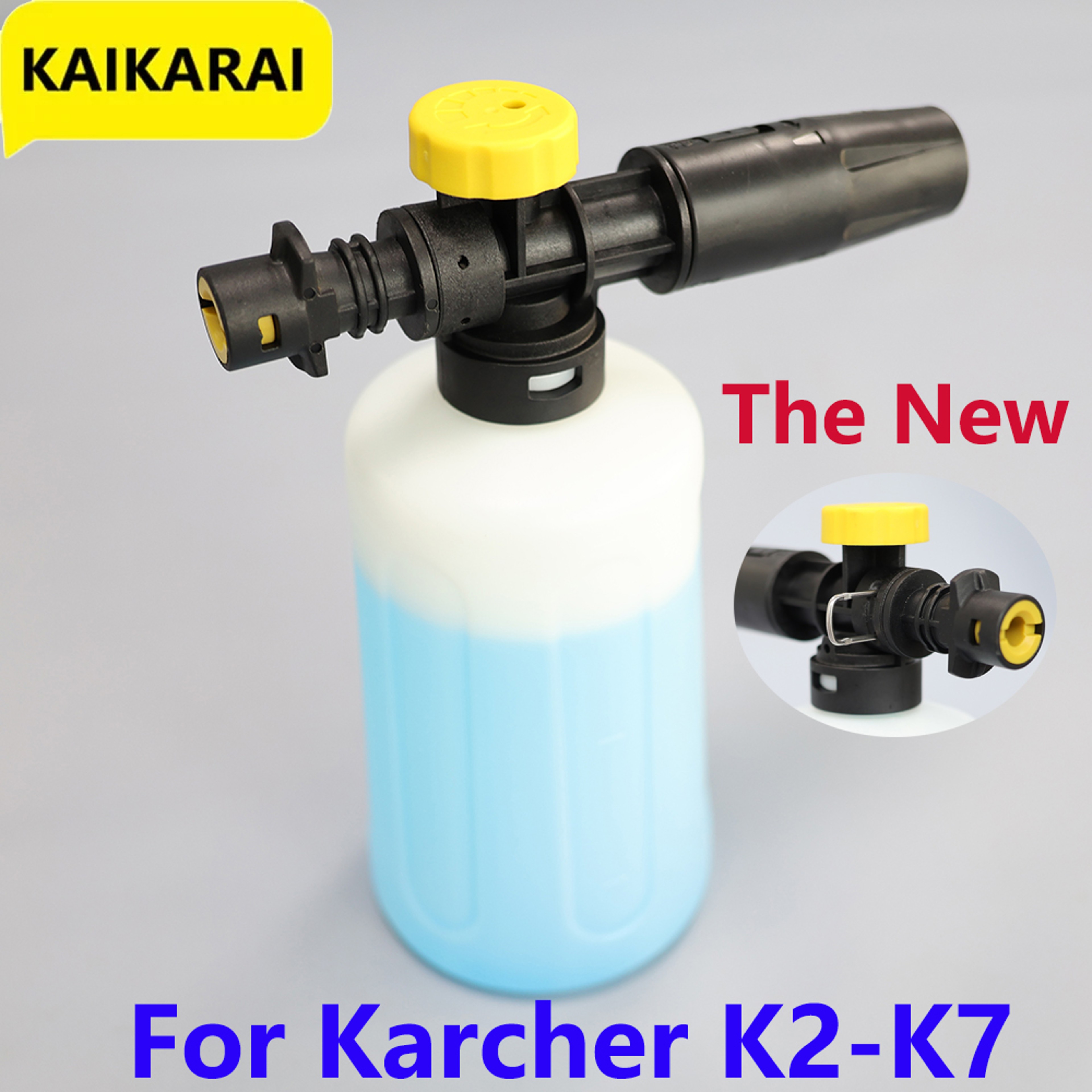 K2 K3 K4 K5 K6 K7 Foam Cannon Adjustable Snow Foam Lance 750ml 1