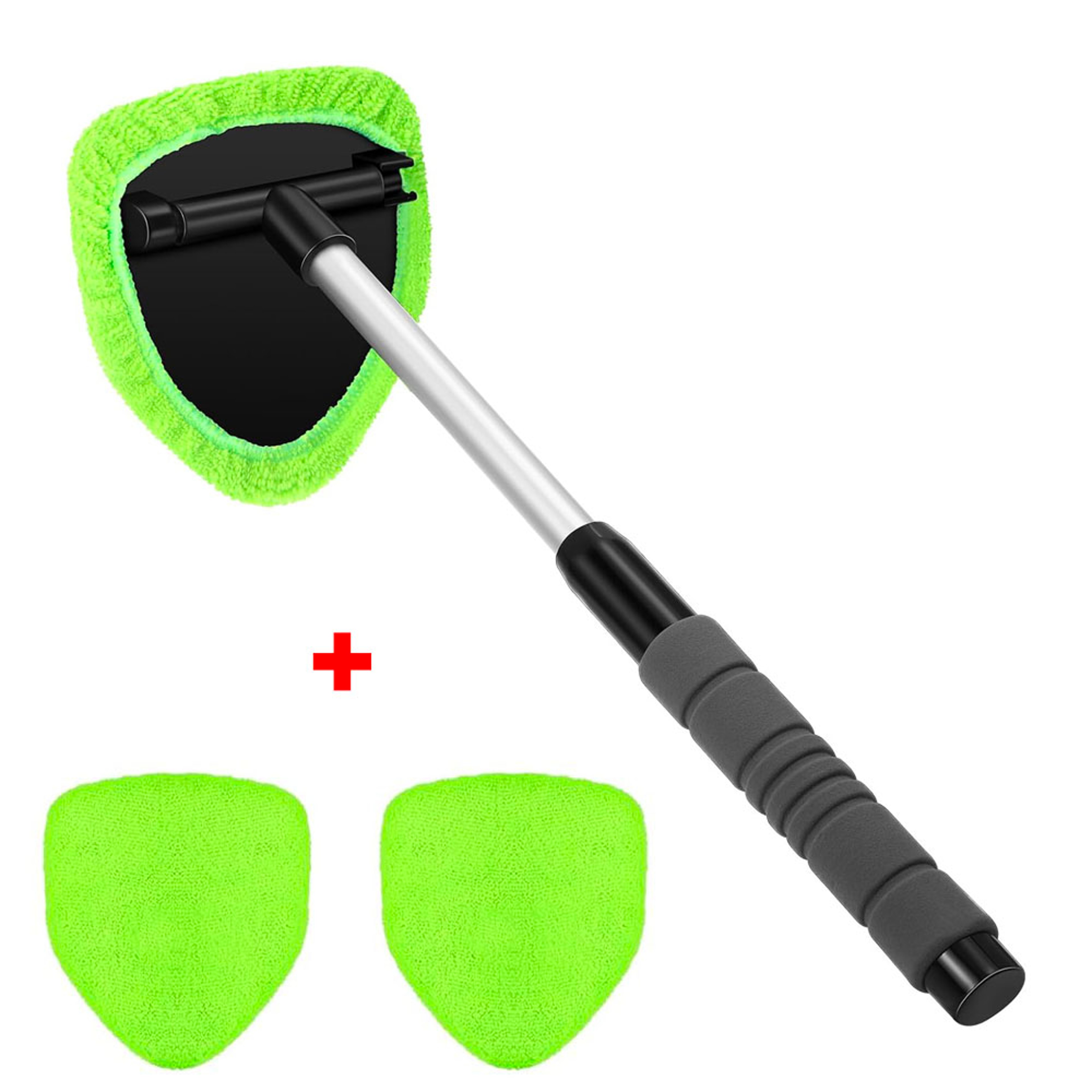 Telescopic Car Windshield Cleaner Microfiber Auto Glass Cleaning Tool 8