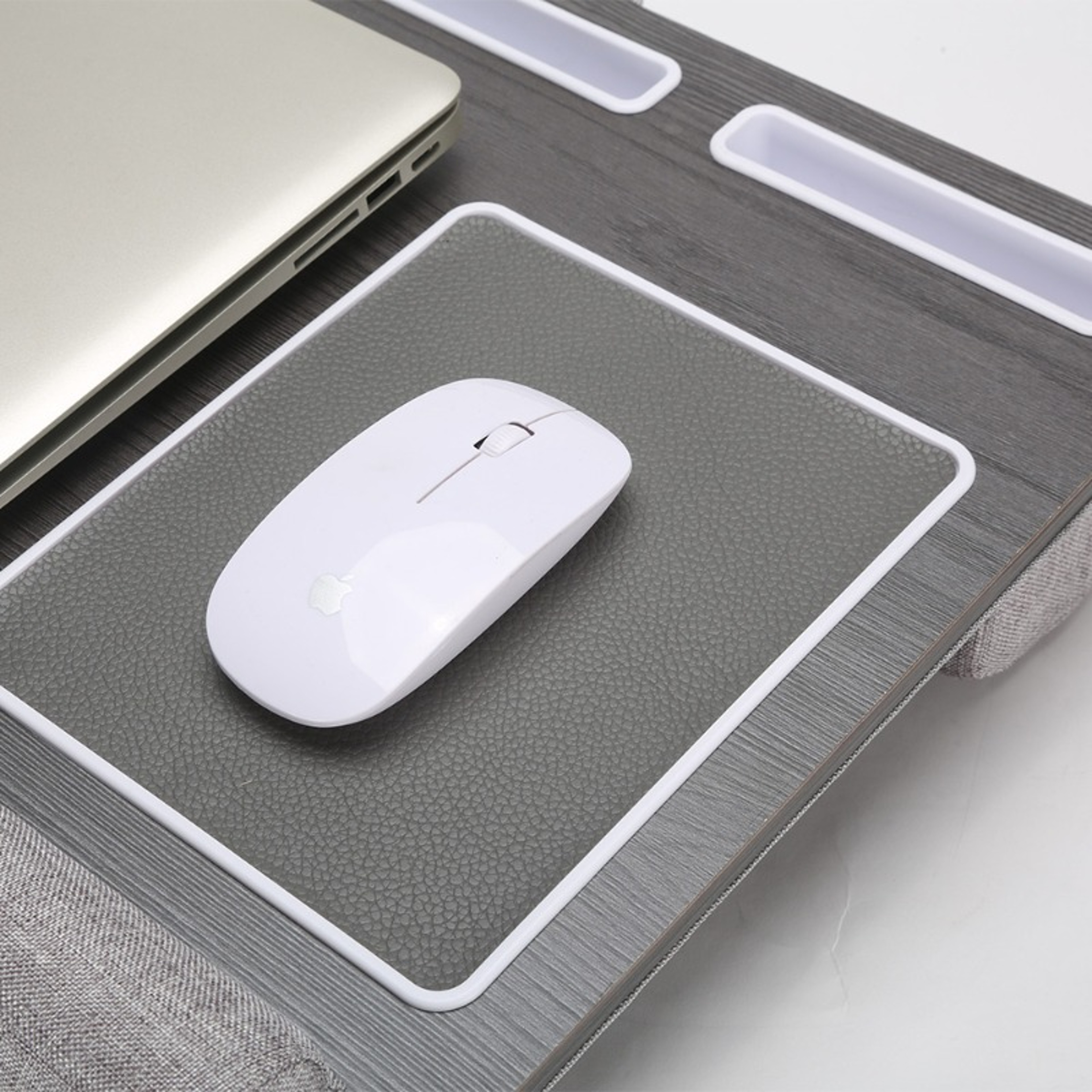 Portable Laptop Desk with Mouse Pad Anti Slip Lap Desk for Bed and Sofa – view 4