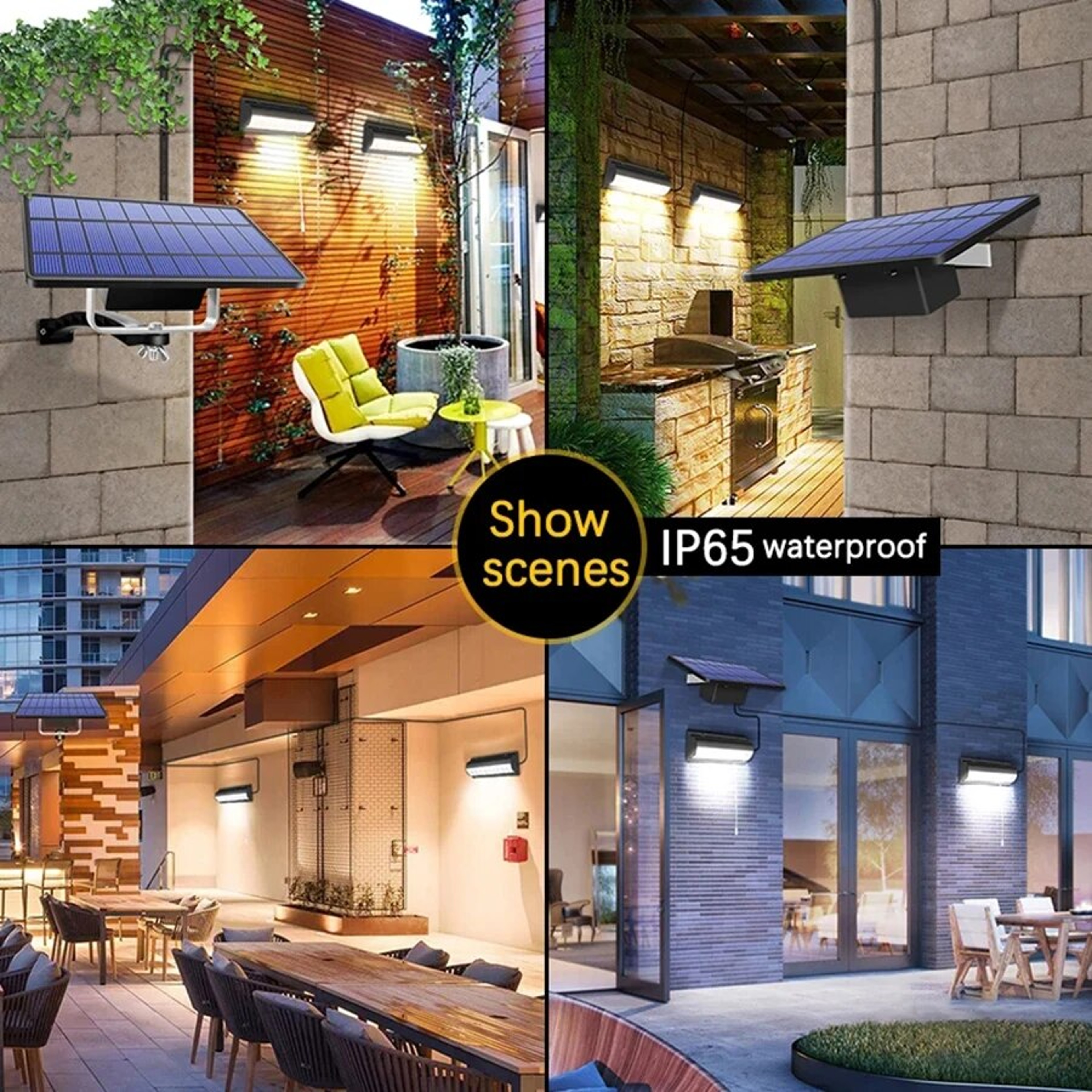 Solar Shed Light with Pull Cord Waterproof Solar Pendant Light for Indoor Outdoor Use – view 5