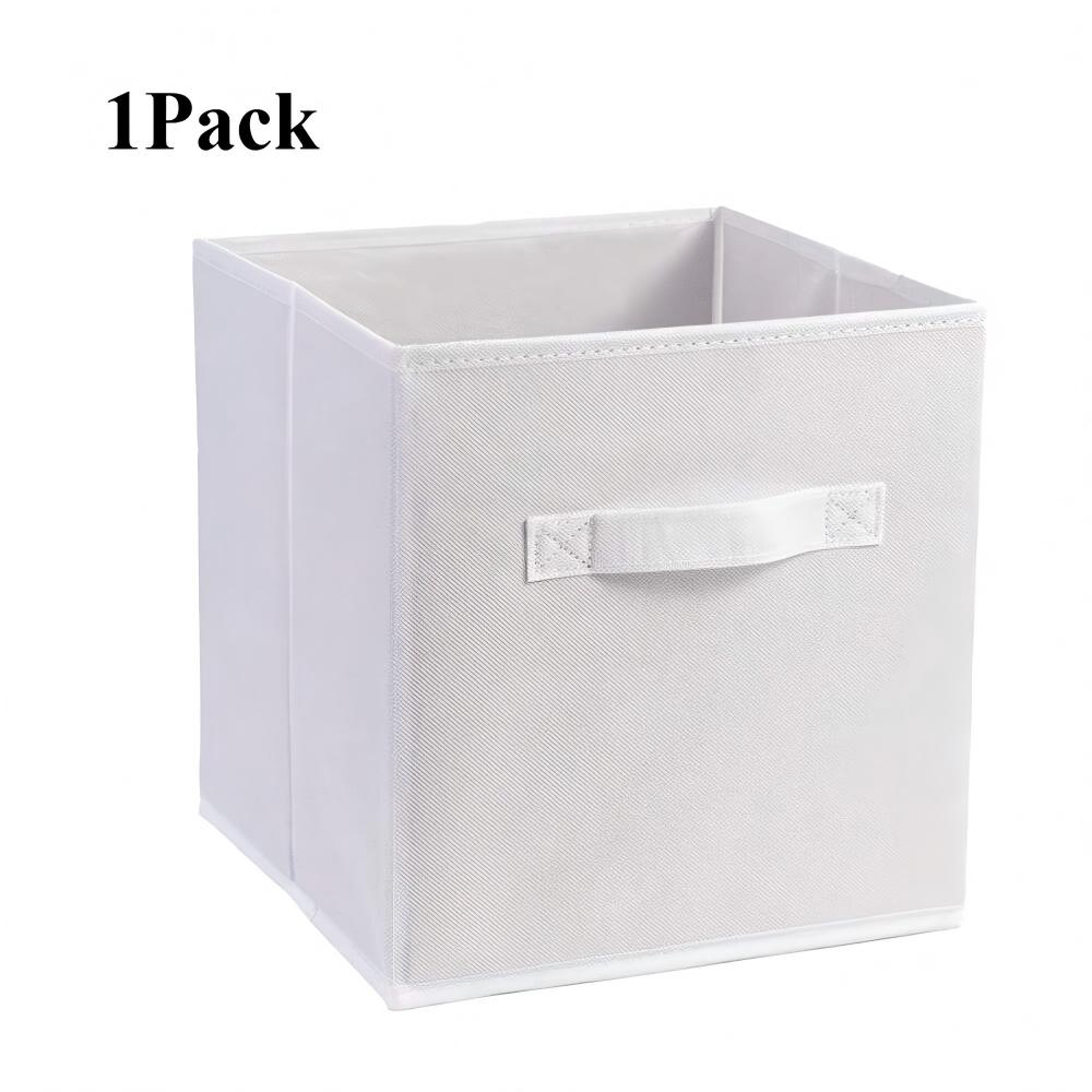 11 Inch Collapsible Storage Cubes with Handles for Closet Shelves – view 7
