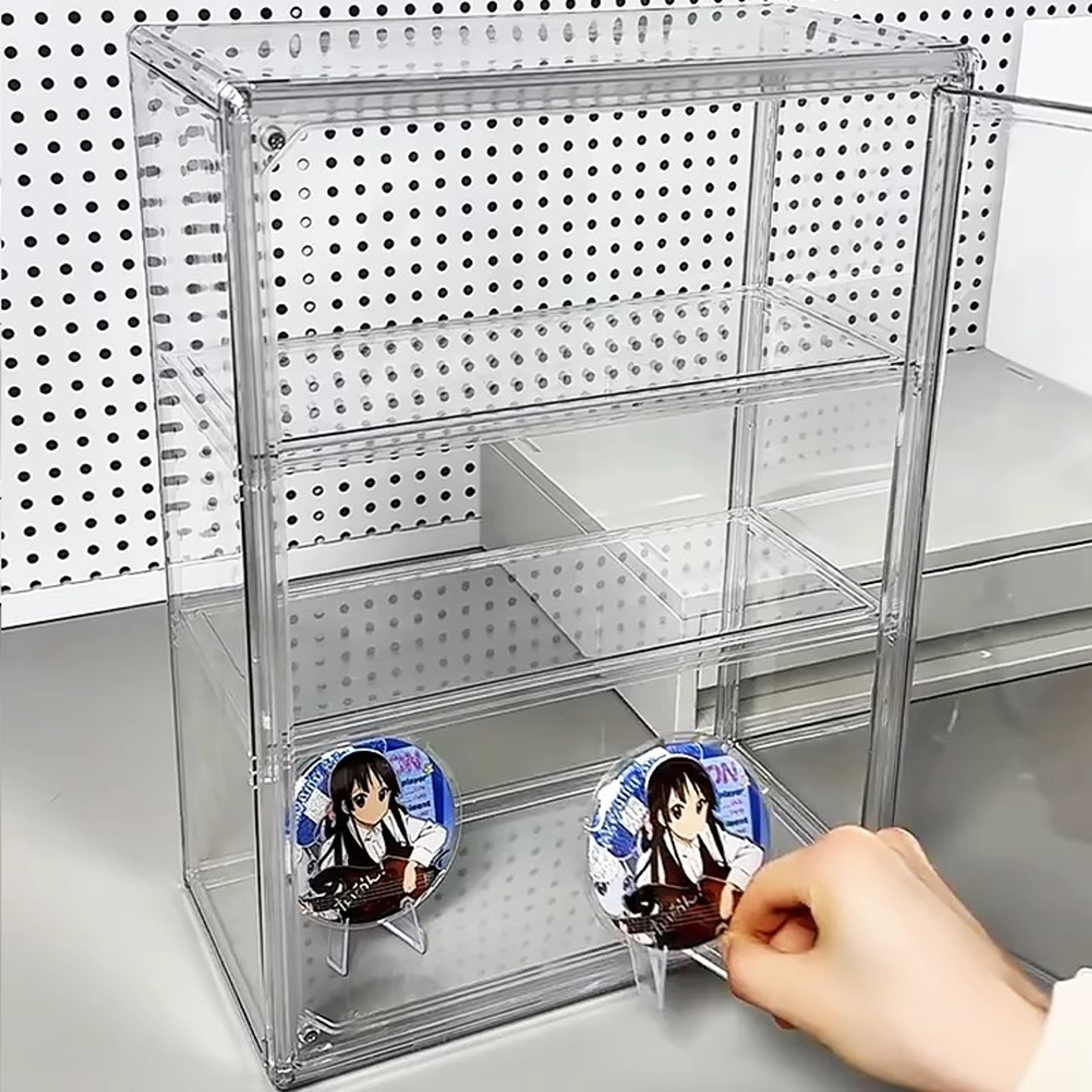 Clear Acrylic Figure Display Case Dustproof Collectible Display Cabinet – view 2