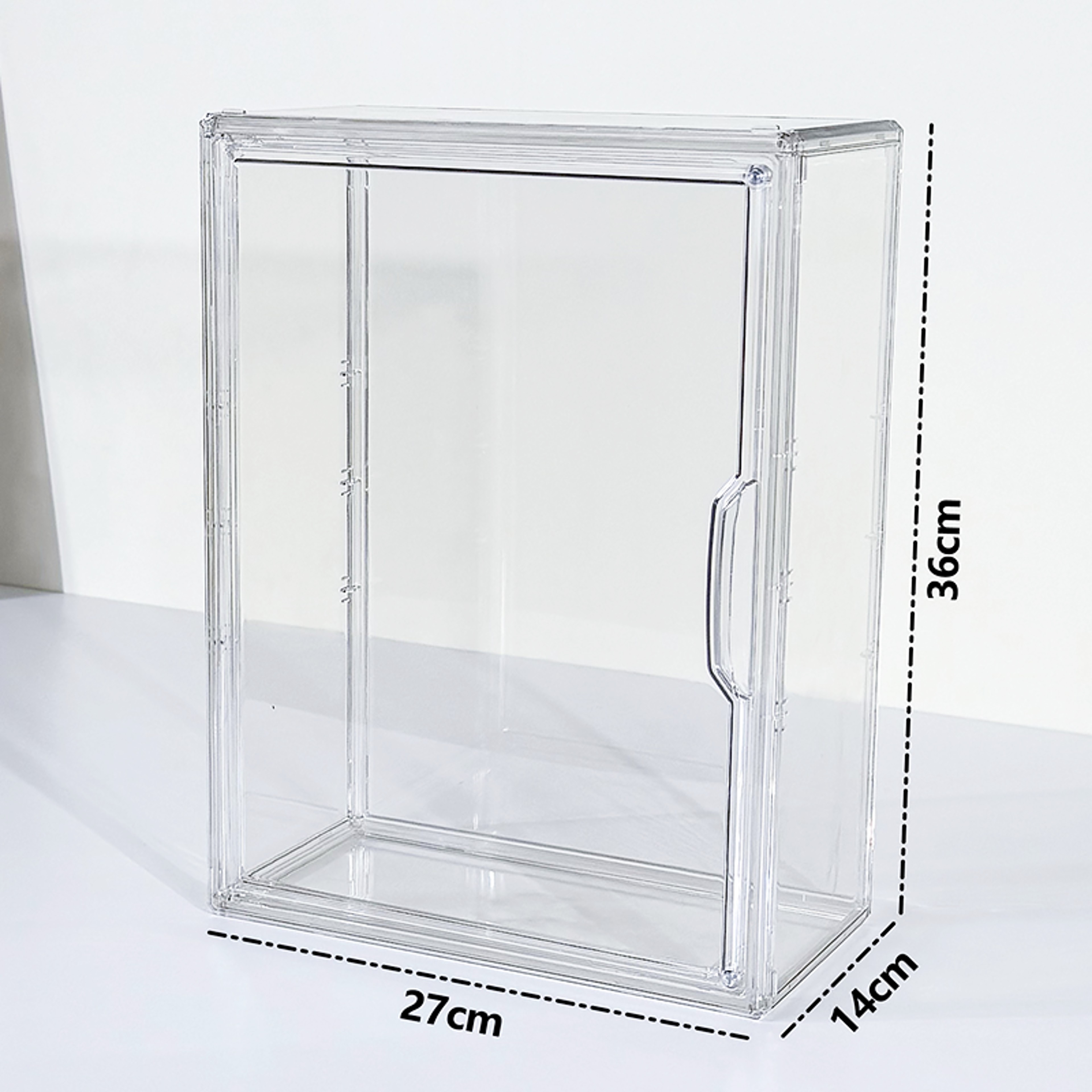 Clear Acrylic Figure Display Case Dustproof Collectible Display Cabinet – view 8