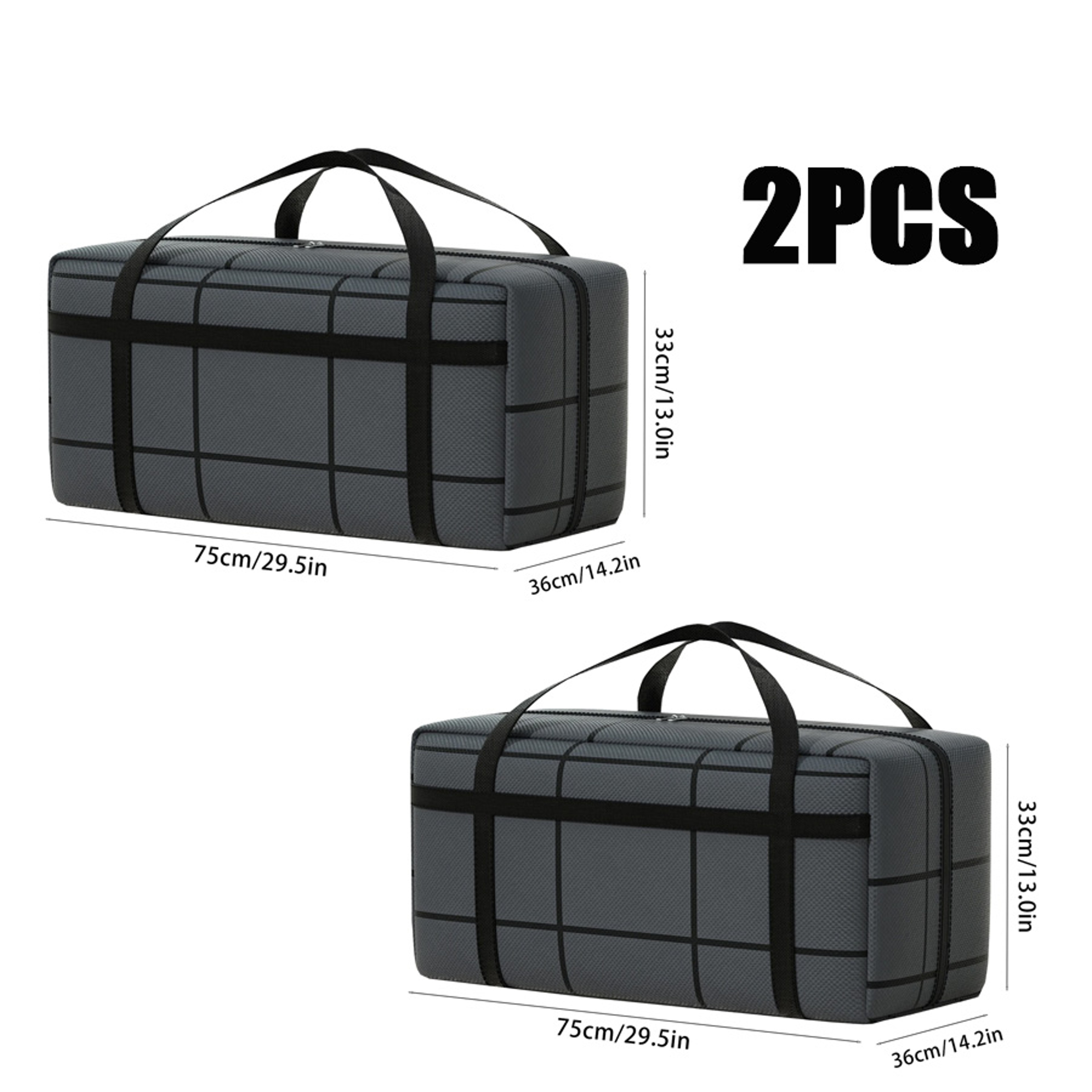 Large Capacity Moving Bag Foldable Duffel Storage Bag for Clothes and Home Organization – view 6