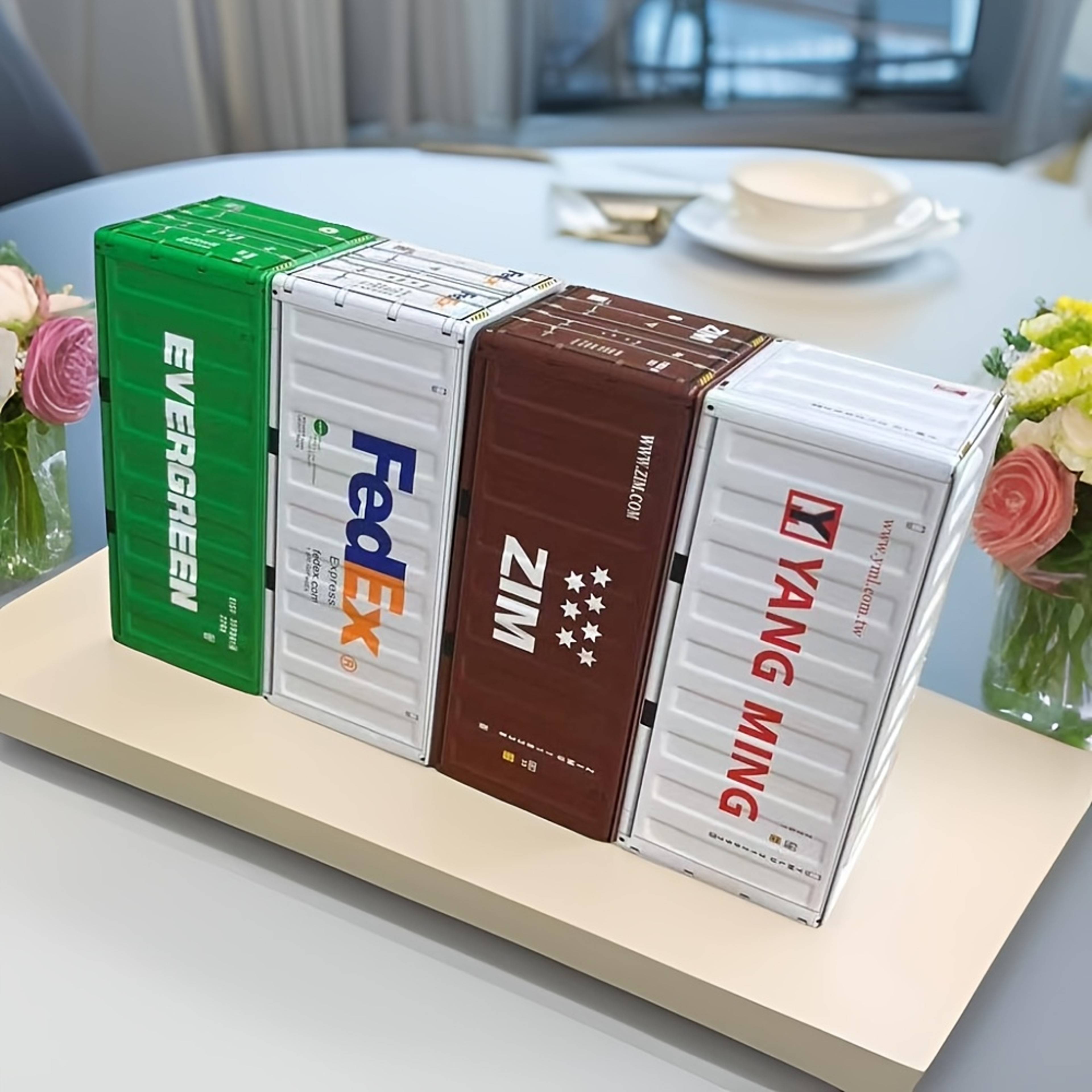Industrial Metal Storage Box Mini Container Organizer For Home And Desk Decor 0