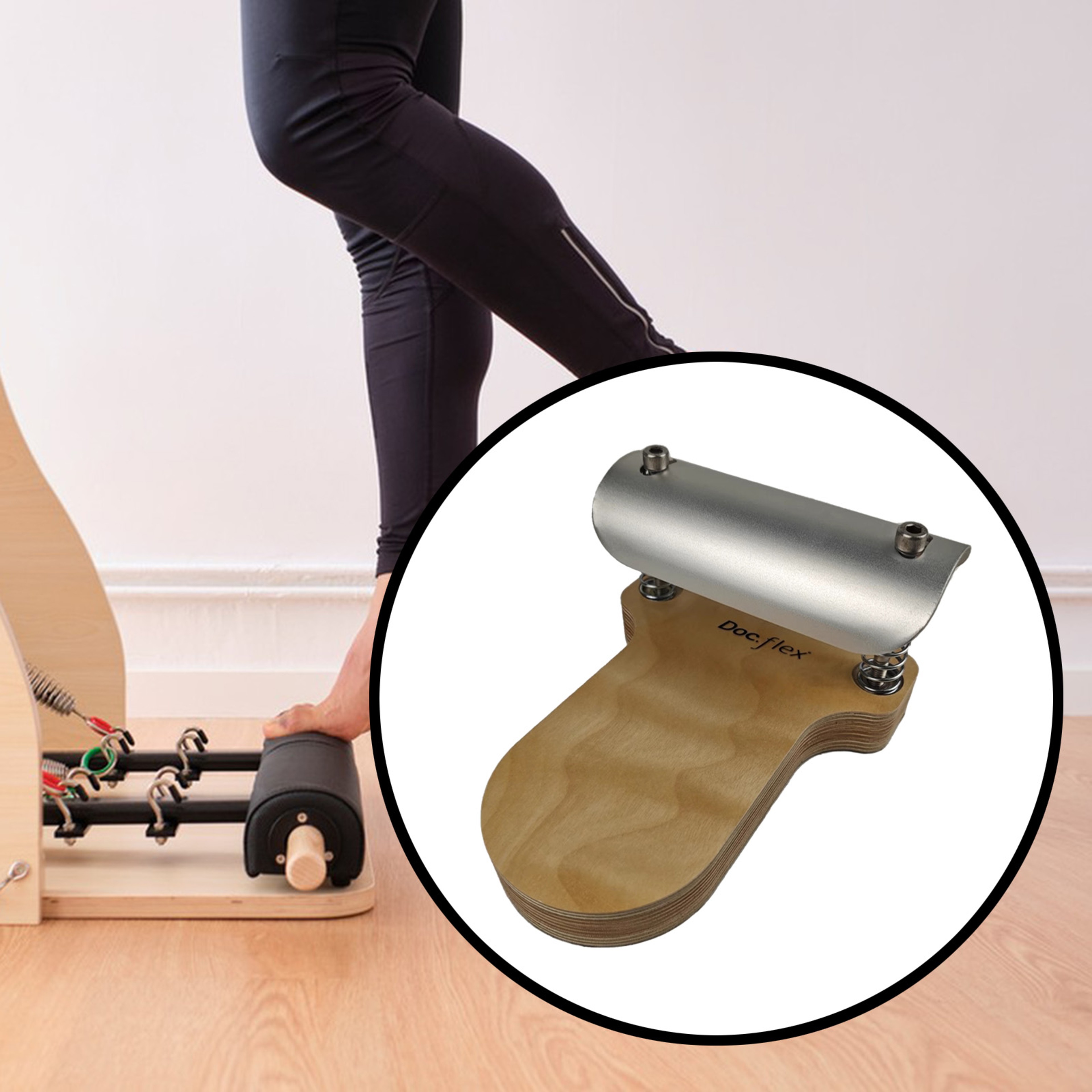 Pilates Foot Corrector Wooden Foot Arch Strengthener And Ankle Alignment Trainer 3