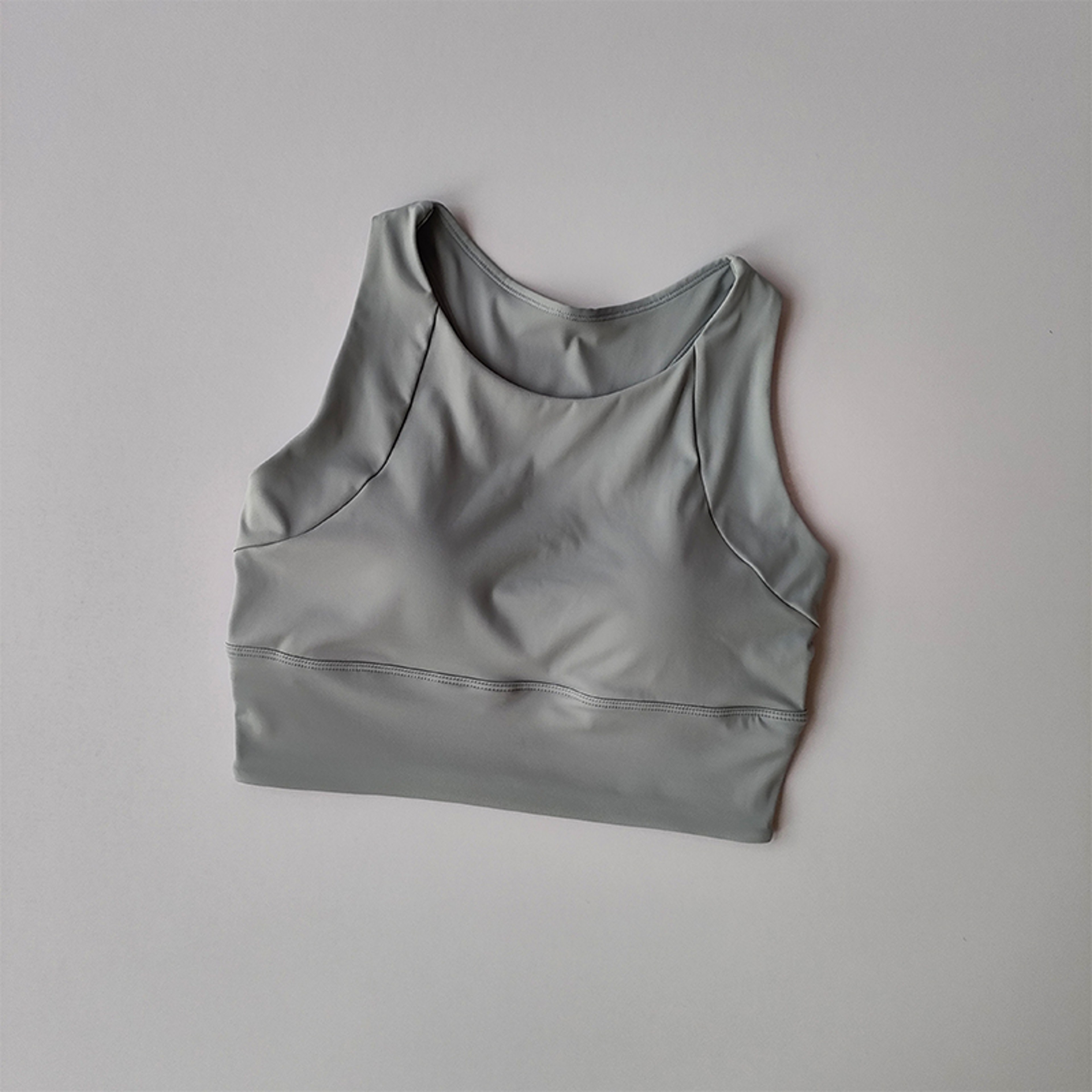 Full Cup Sports Bra Breathable Polyester Running And Gym Support 9