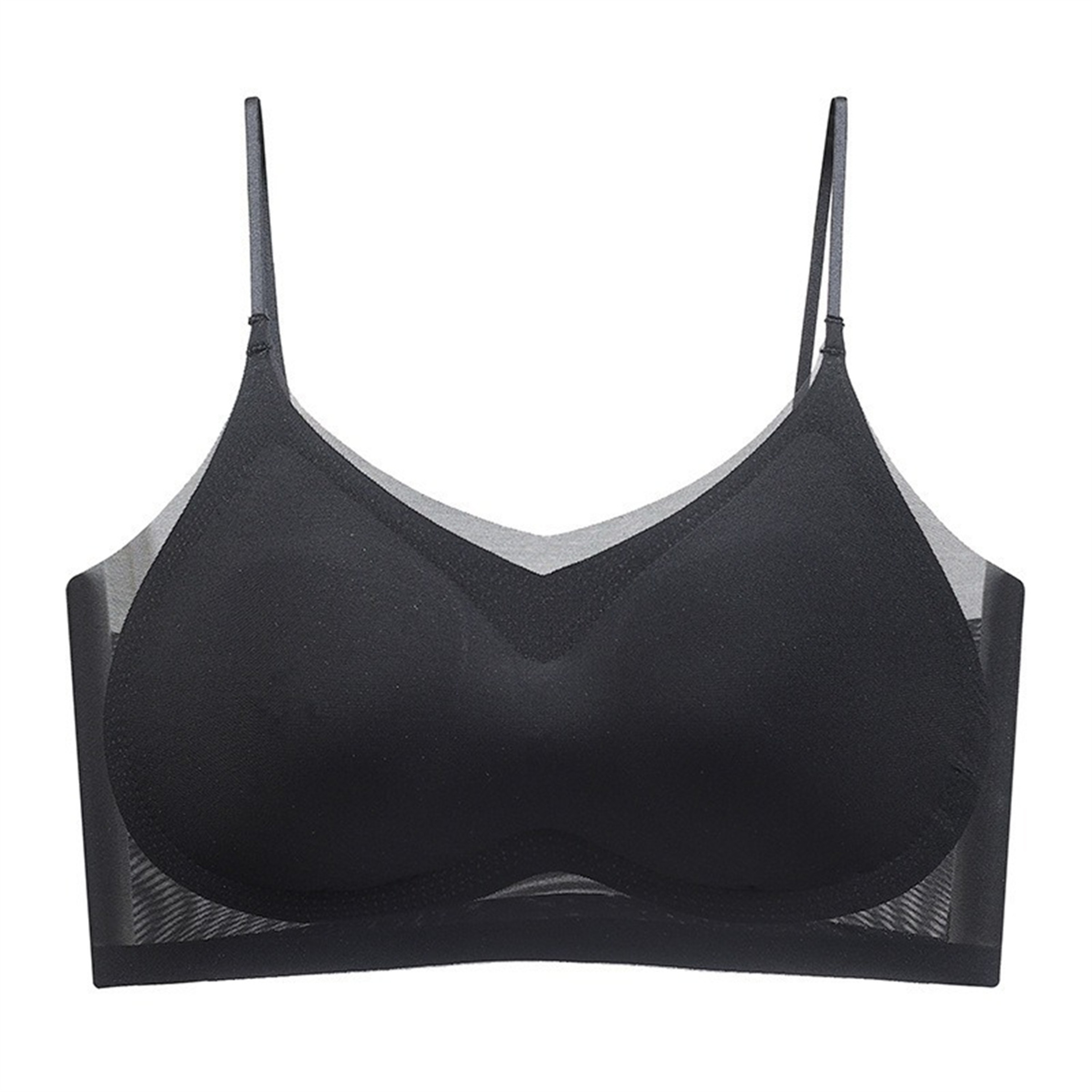 UltraThin Seamless WireFree Bralette With Adjustable Straps 7