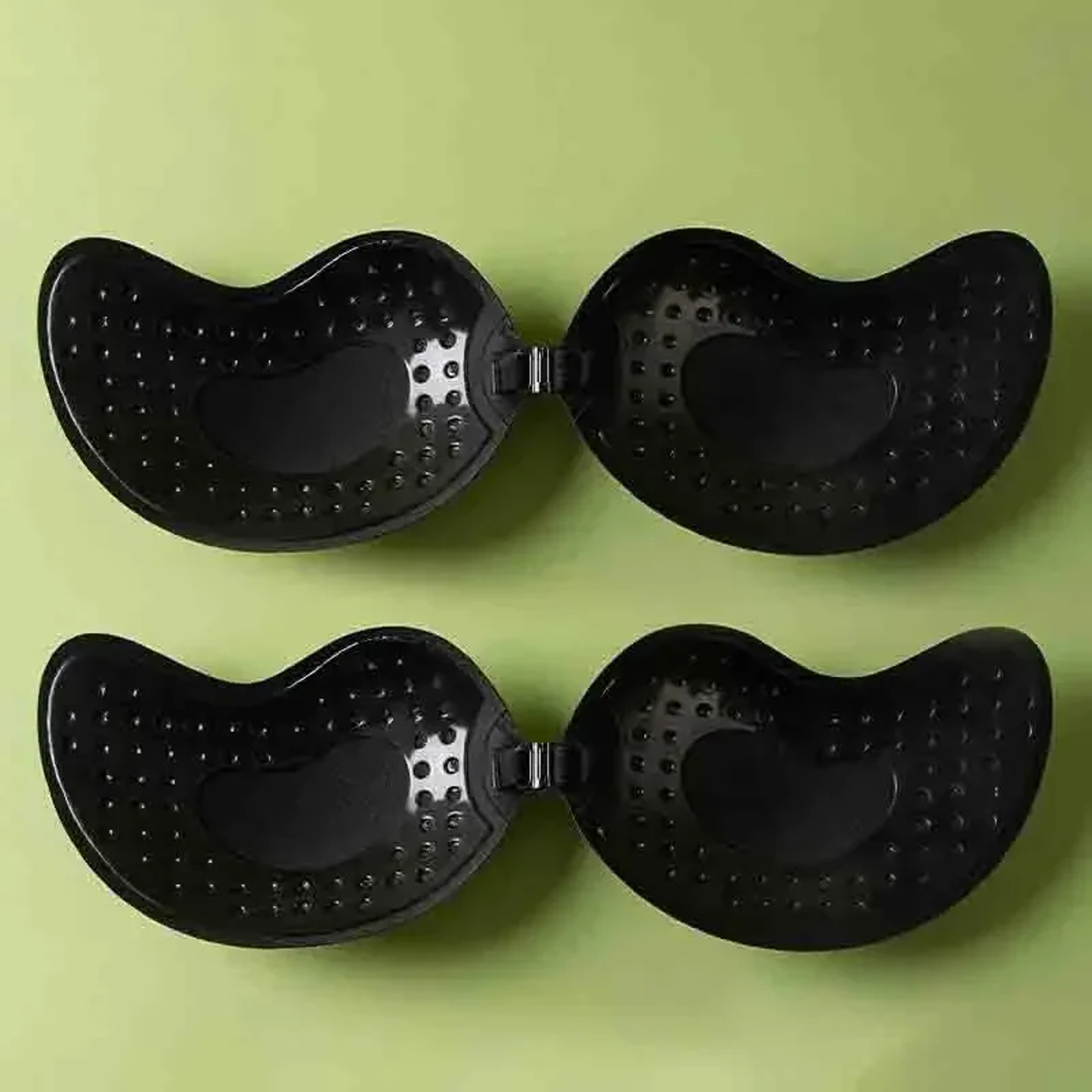 Reusable Strapless Adhesive Bra Seamless Silicone Push Up Bra With Front Closure 8