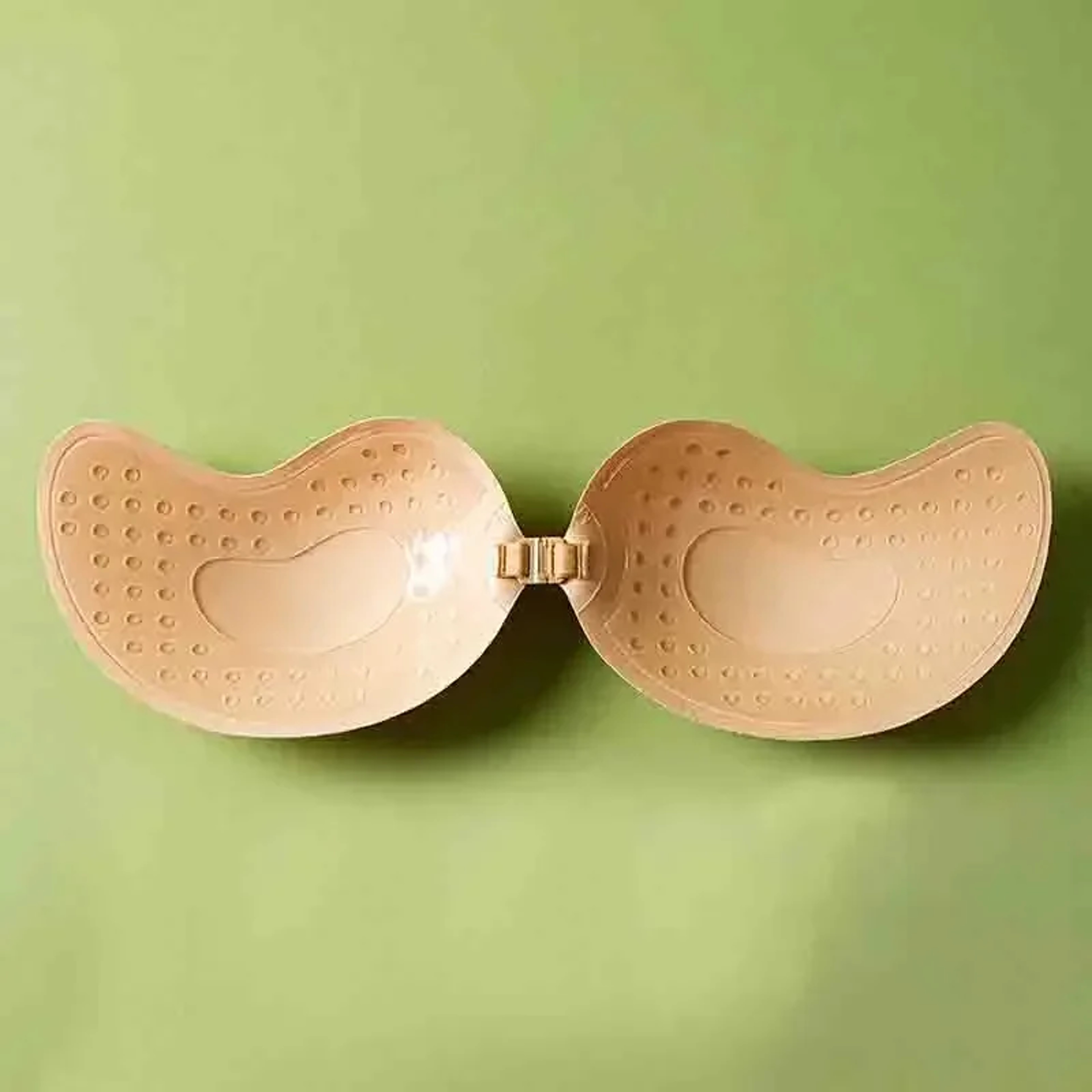 Reusable Strapless Adhesive Bra Seamless Silicone Push Up Bra With Front Closure 0