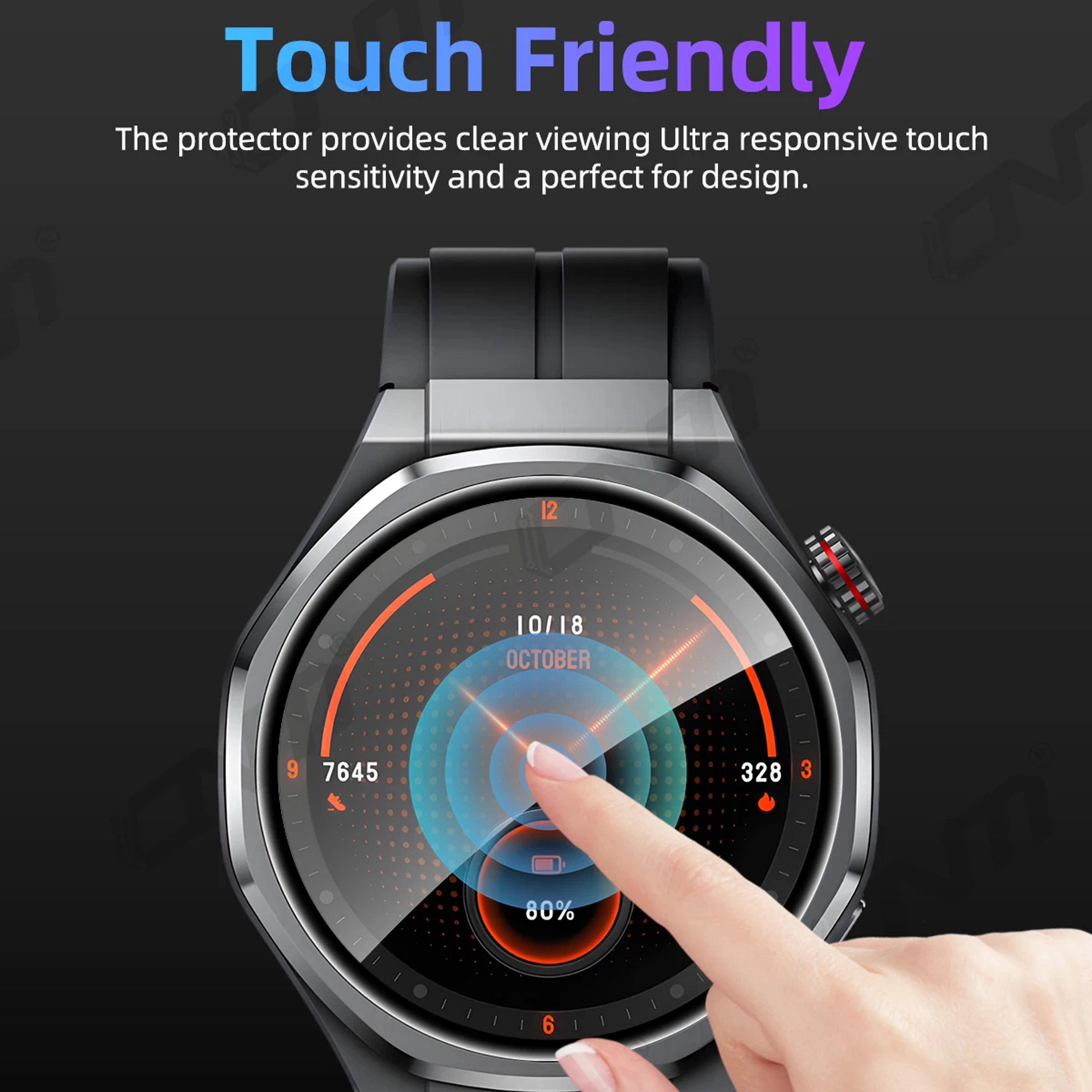 9H Tempered Glass Screen Protector with HD Clear Anti-Scratch Protection – view 3