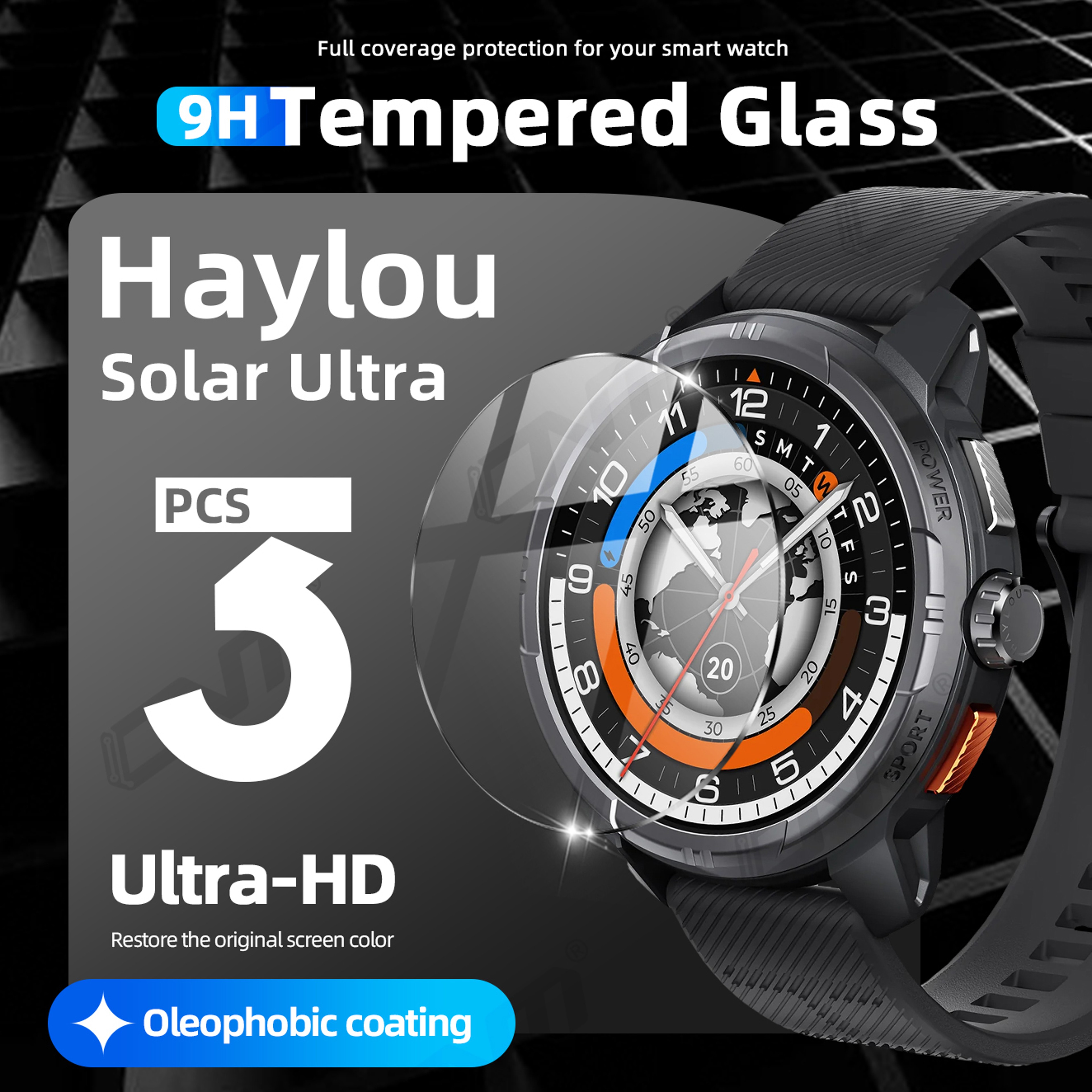9H Tempered Glass Screen Protector with HD Clear Anti-Scratch Protection – view 10