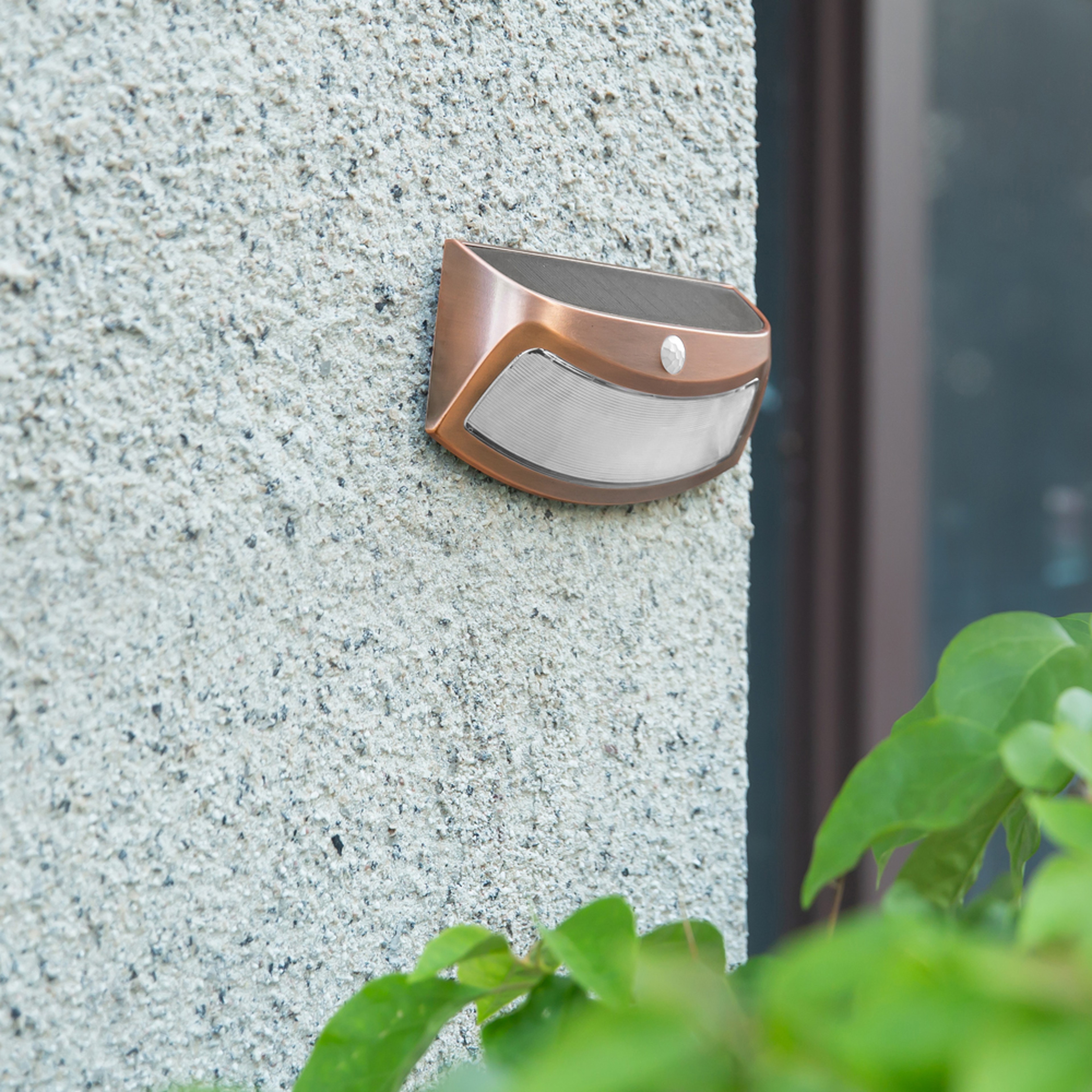 PIR Motion Sensor Solar LED Wall Light IP65 Outdoor Security Lamp 3