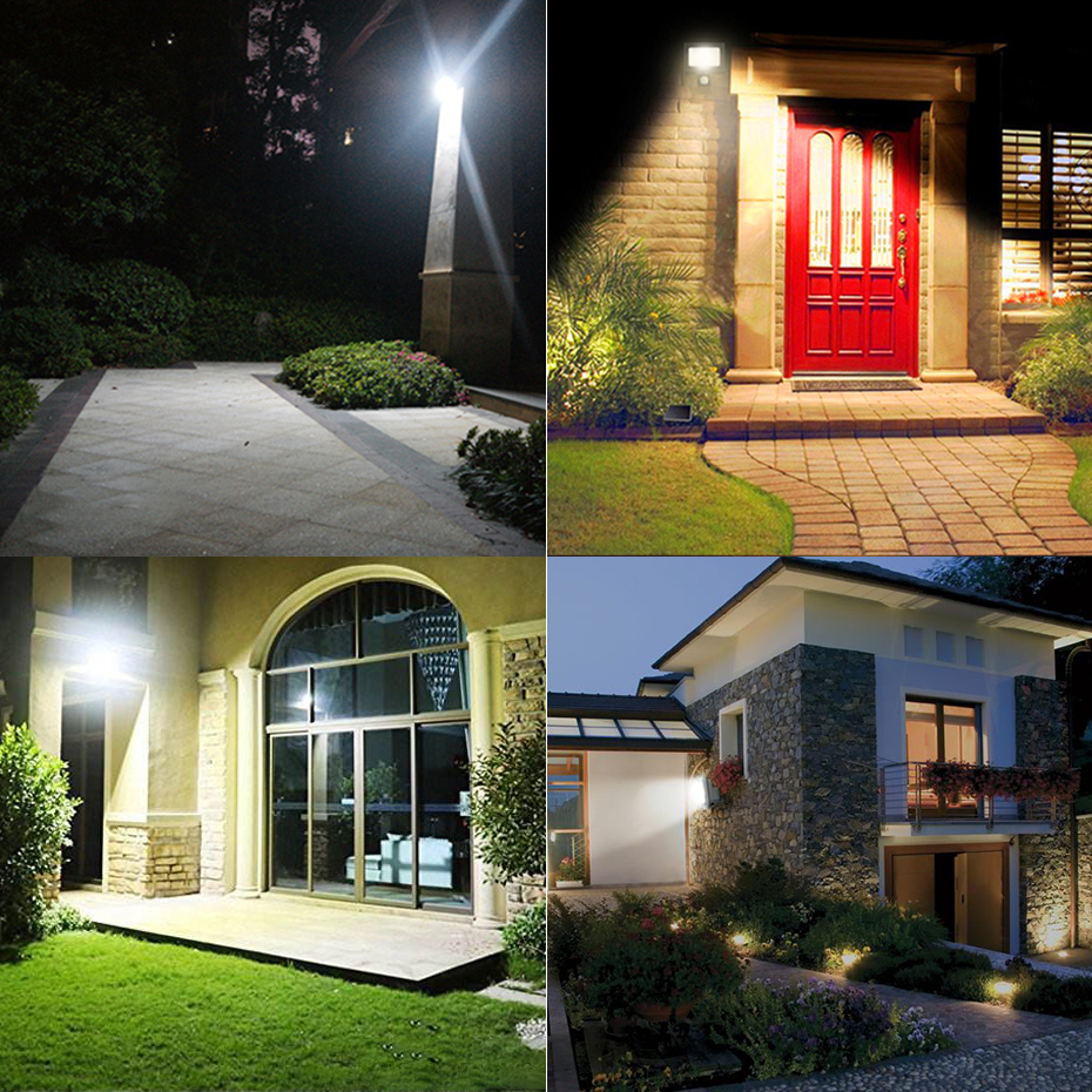 LED PIR Motion Sensor Floodlight IP66 Outdoor Wall Light 10W 20W 30W 50W – view 6
