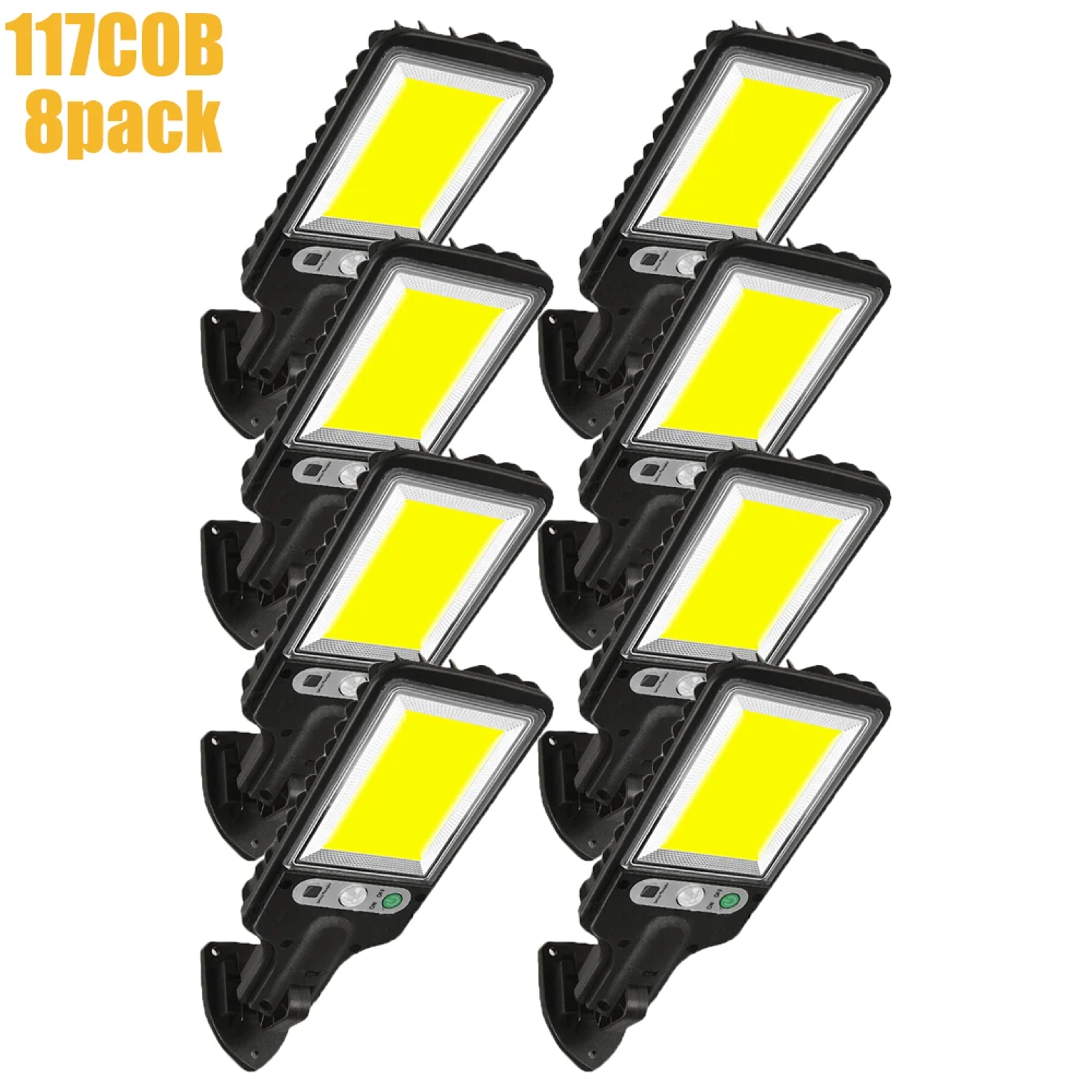 Solar Motion Sensor Security Light With 117 COB LEDs And 3 Lighting Modes 8