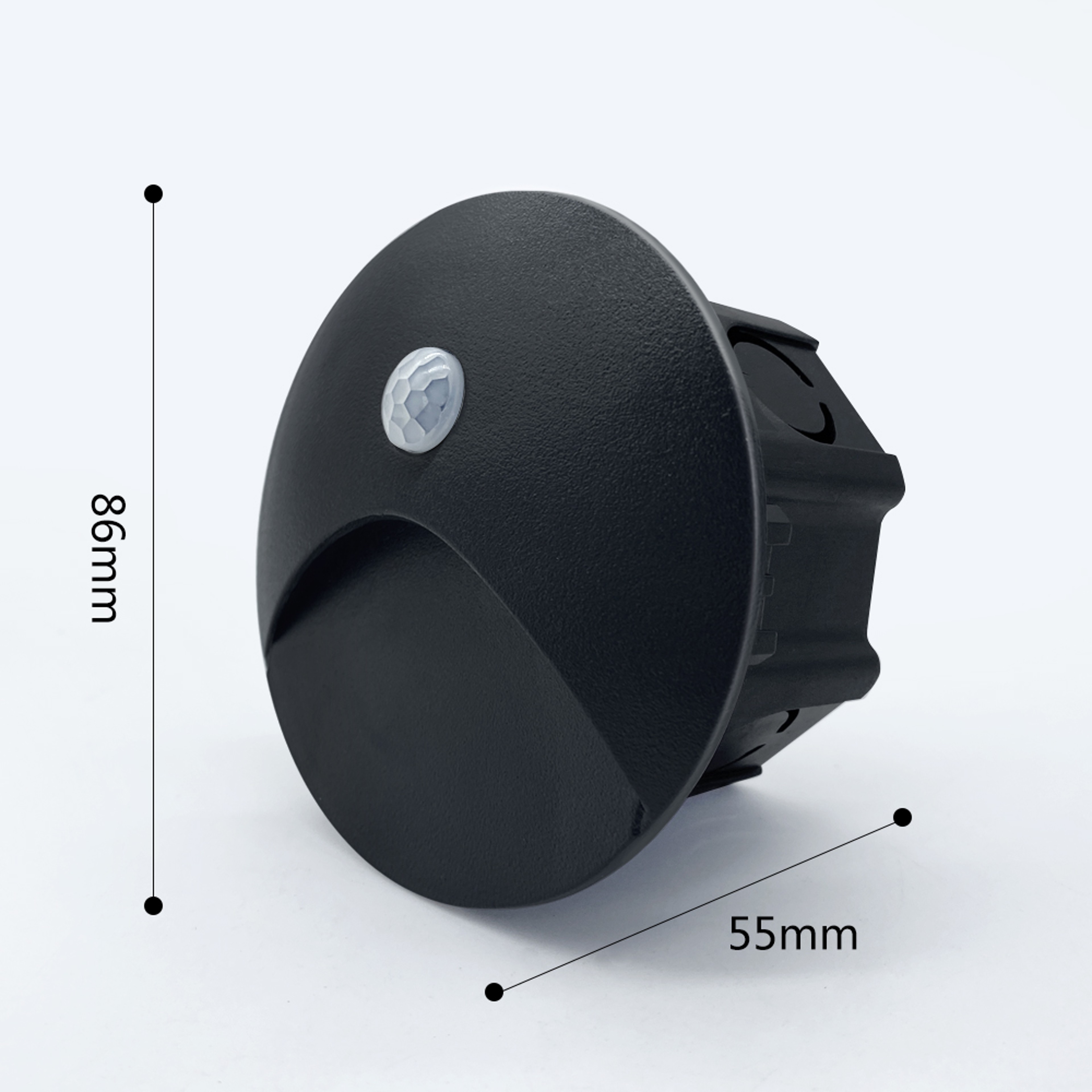 Recessed LED Outdoor Step Light With Sensor IP65 Waterproof Wall Lamp 6
