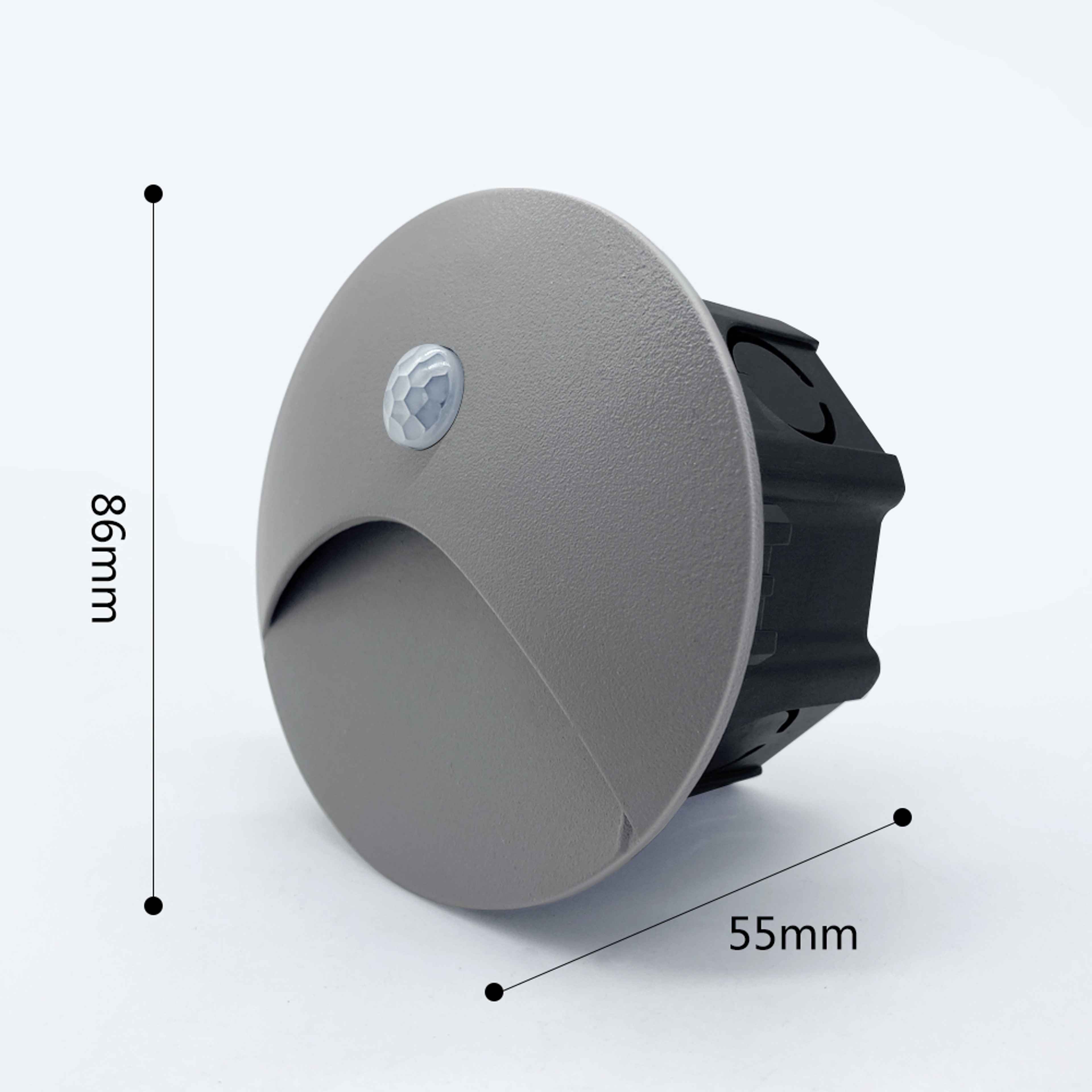 Recessed LED Outdoor Step Light With Sensor IP65 Waterproof Wall Lamp 10