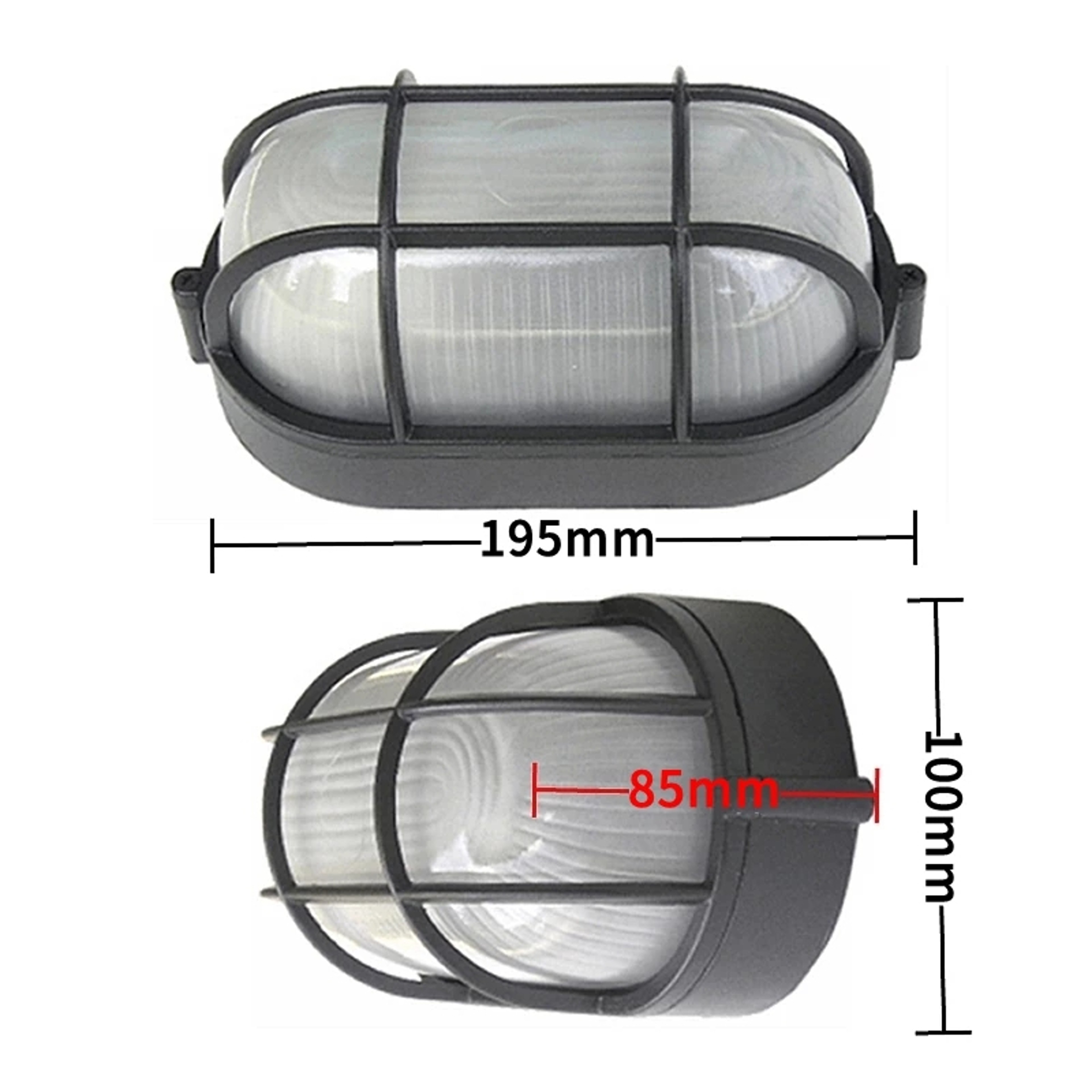 Retro E27 Outdoor Wall Light with Aluminum Body and IP54 Protection – view 6