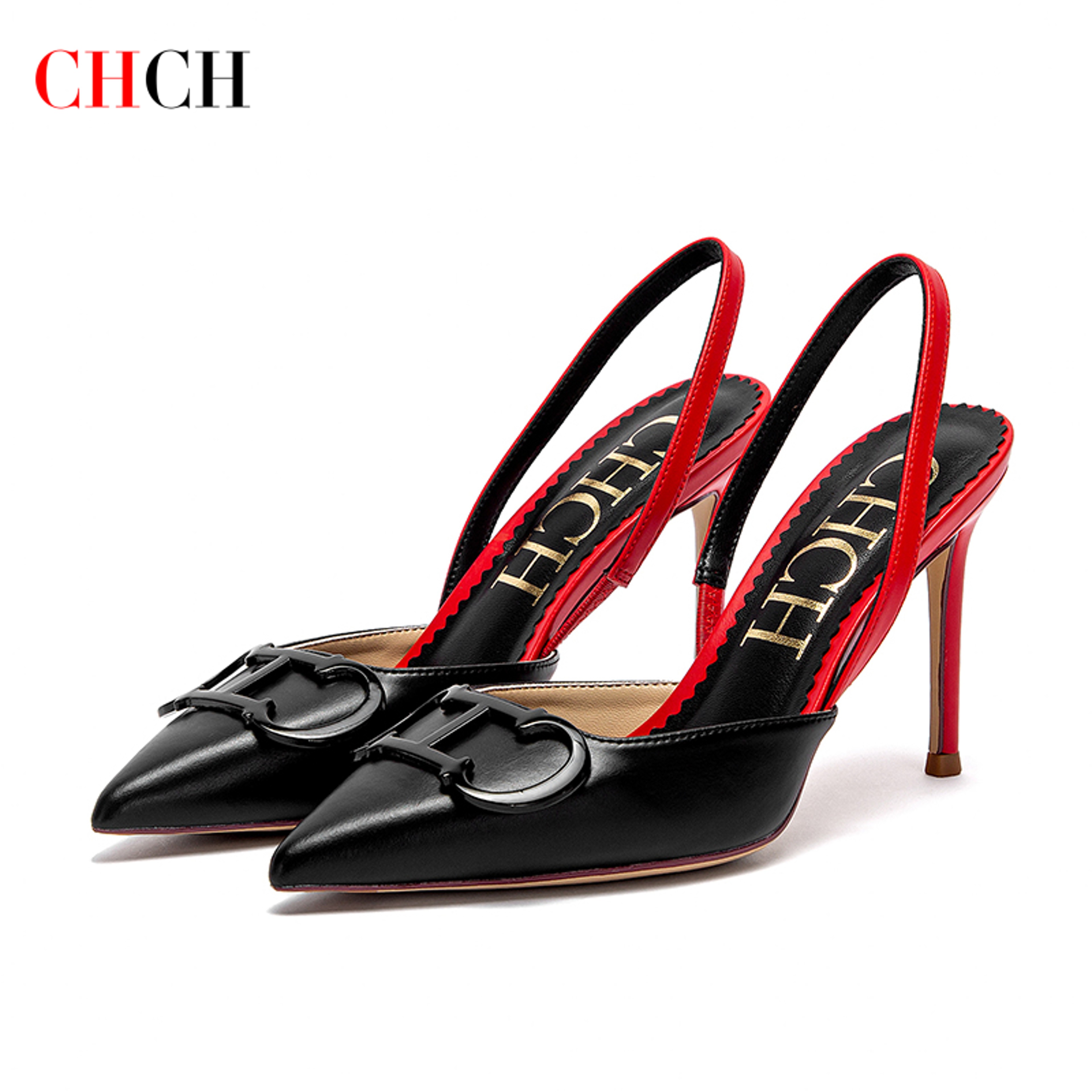 Womens Pointed Toe TStrap High Heel Pumps For Wedding And Dress Occasions 1