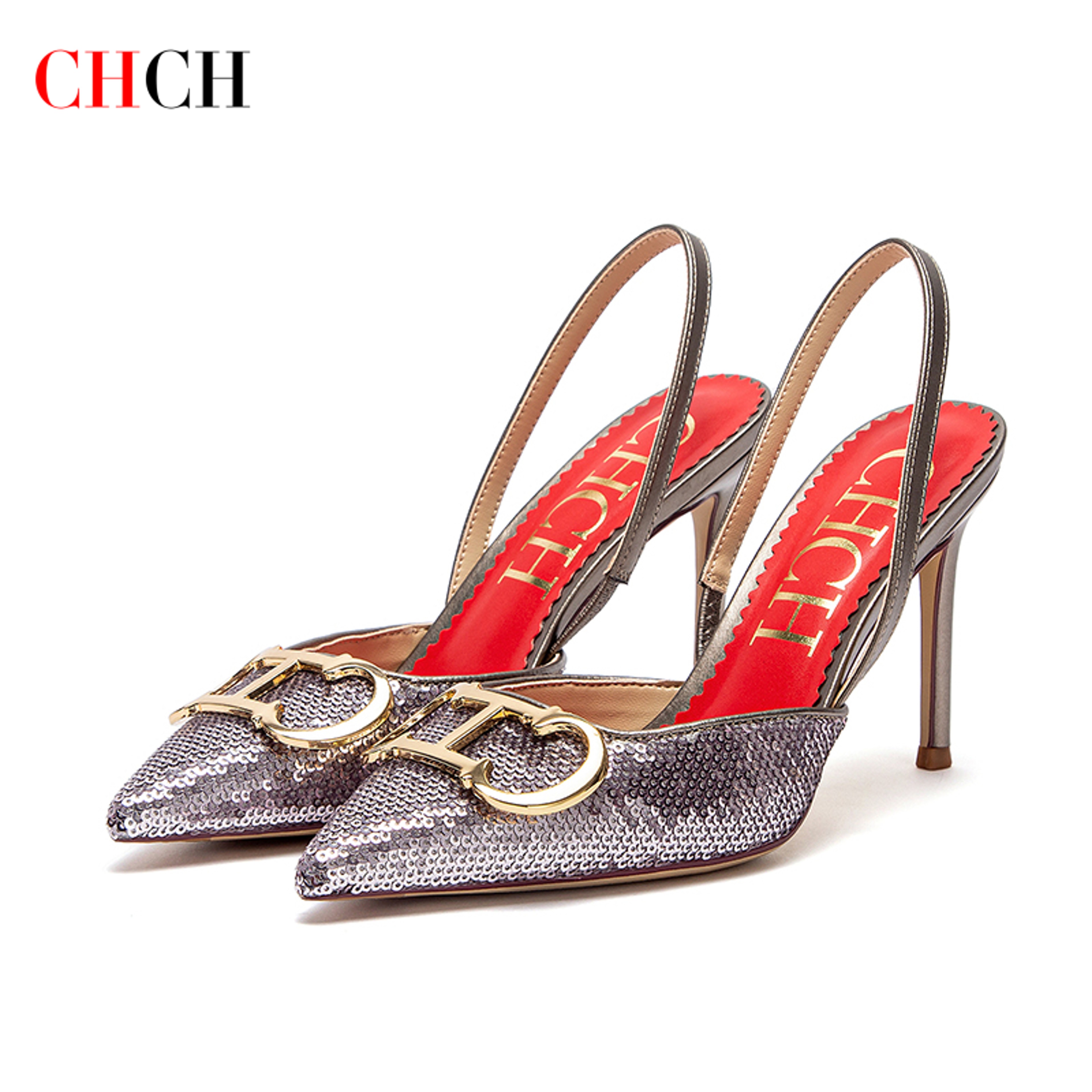 Womens Pointed Toe TStrap High Heel Pumps For Wedding And Dress Occasions 3