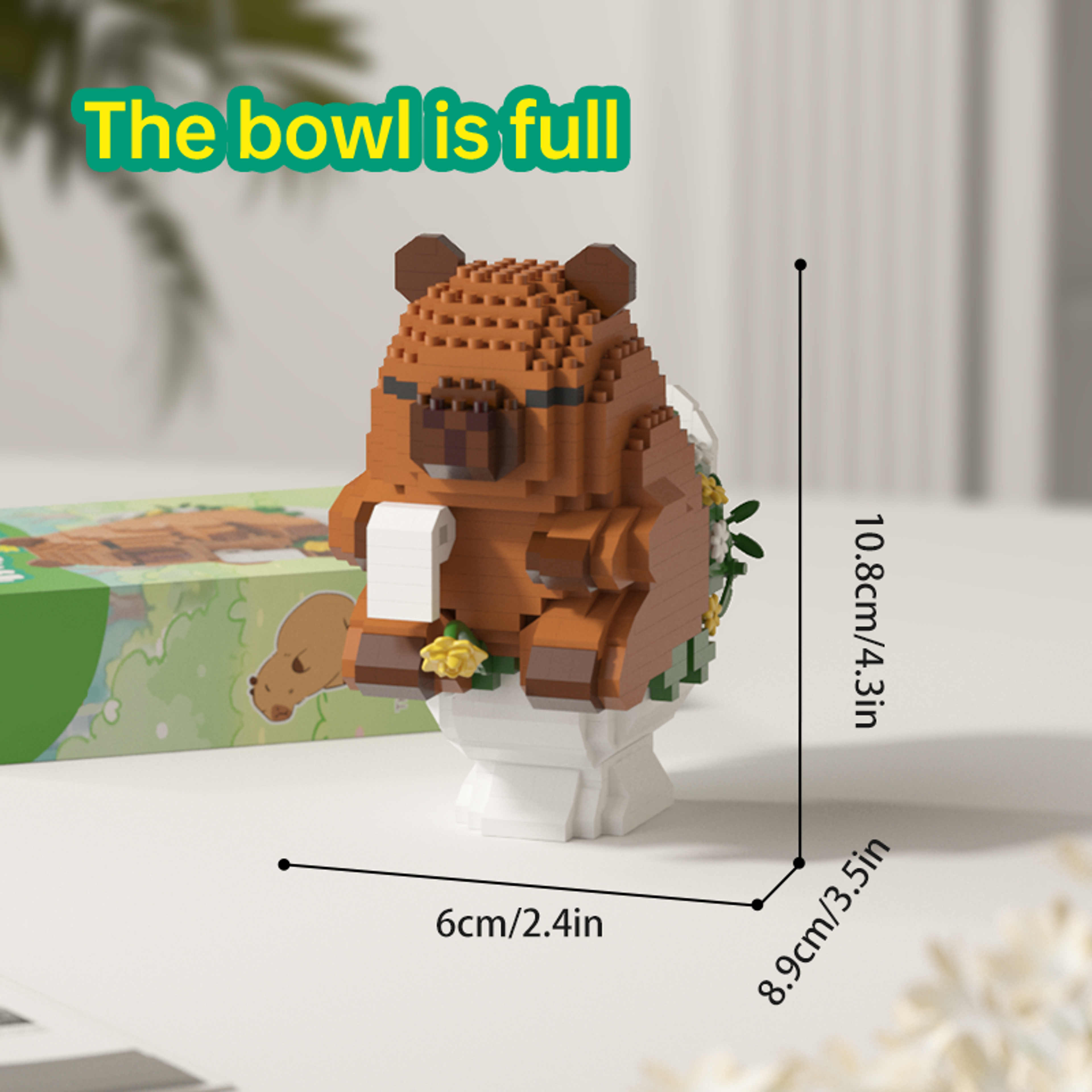 Capybara Micro Building Blocks DIY SelfLocking Model Set 9