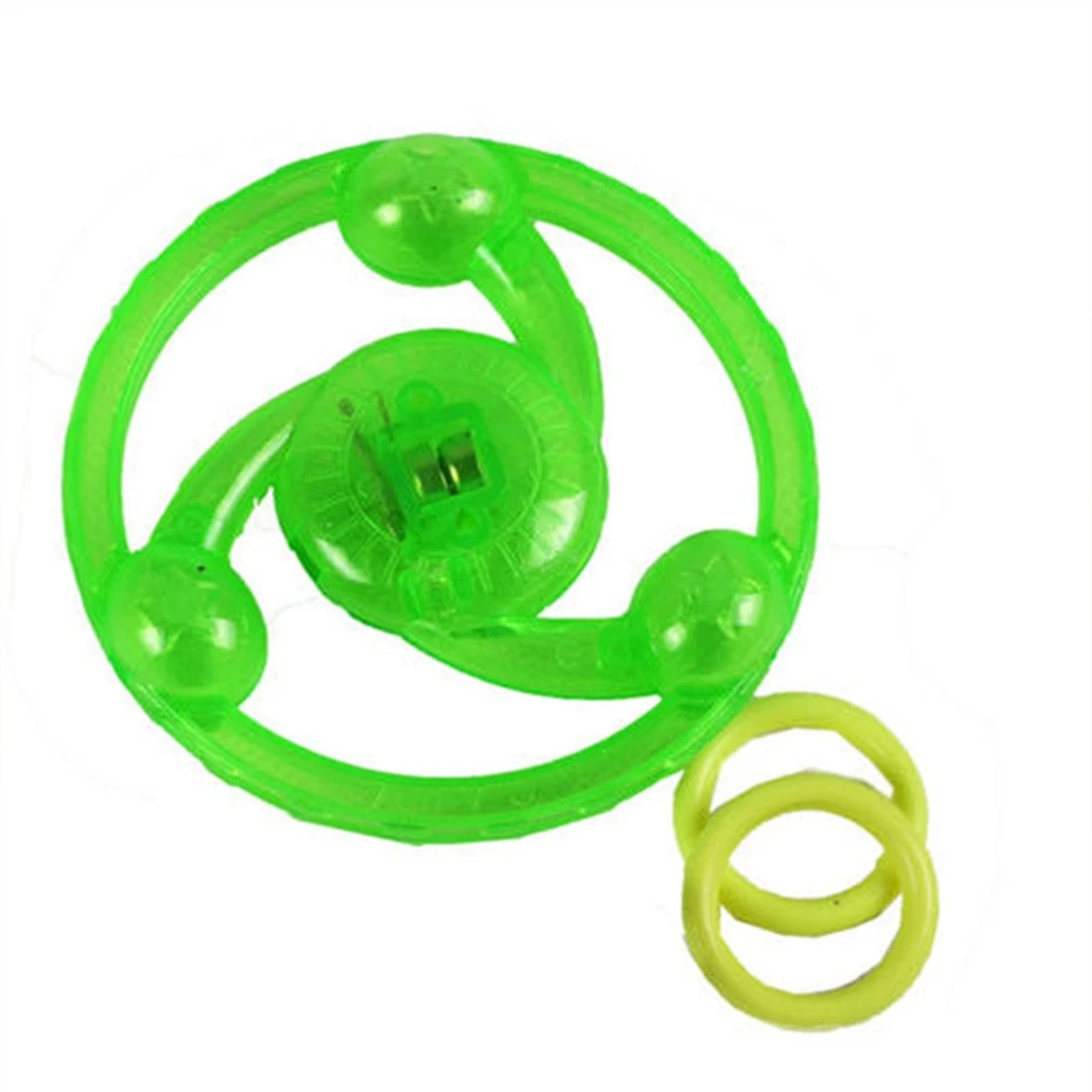 6 Piece Hand Pull Light Up Flywheel Toys For Party Favors And Prizes 0