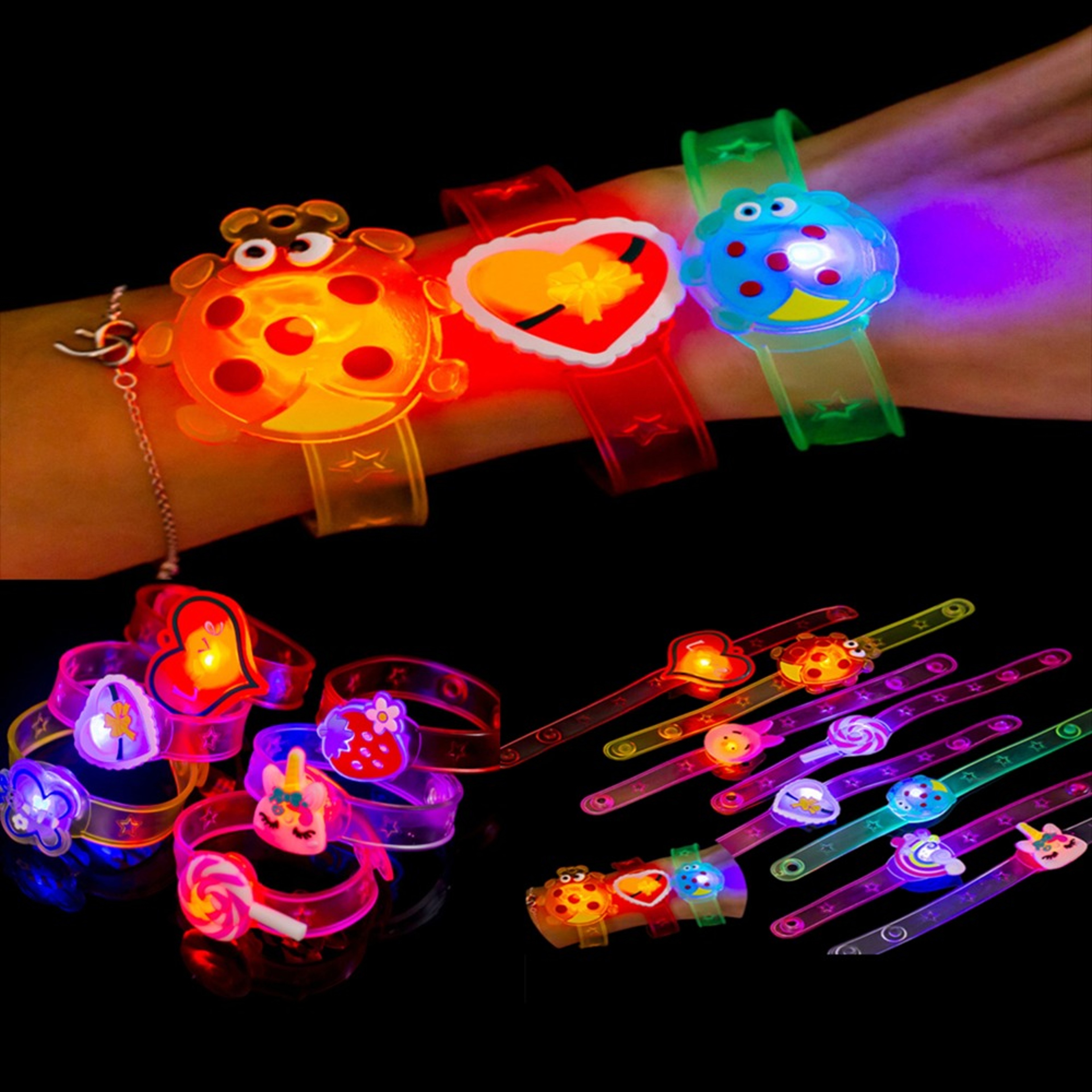 Luminous Plastic Watch Party Accessory In Multiple Colors And Styles 1