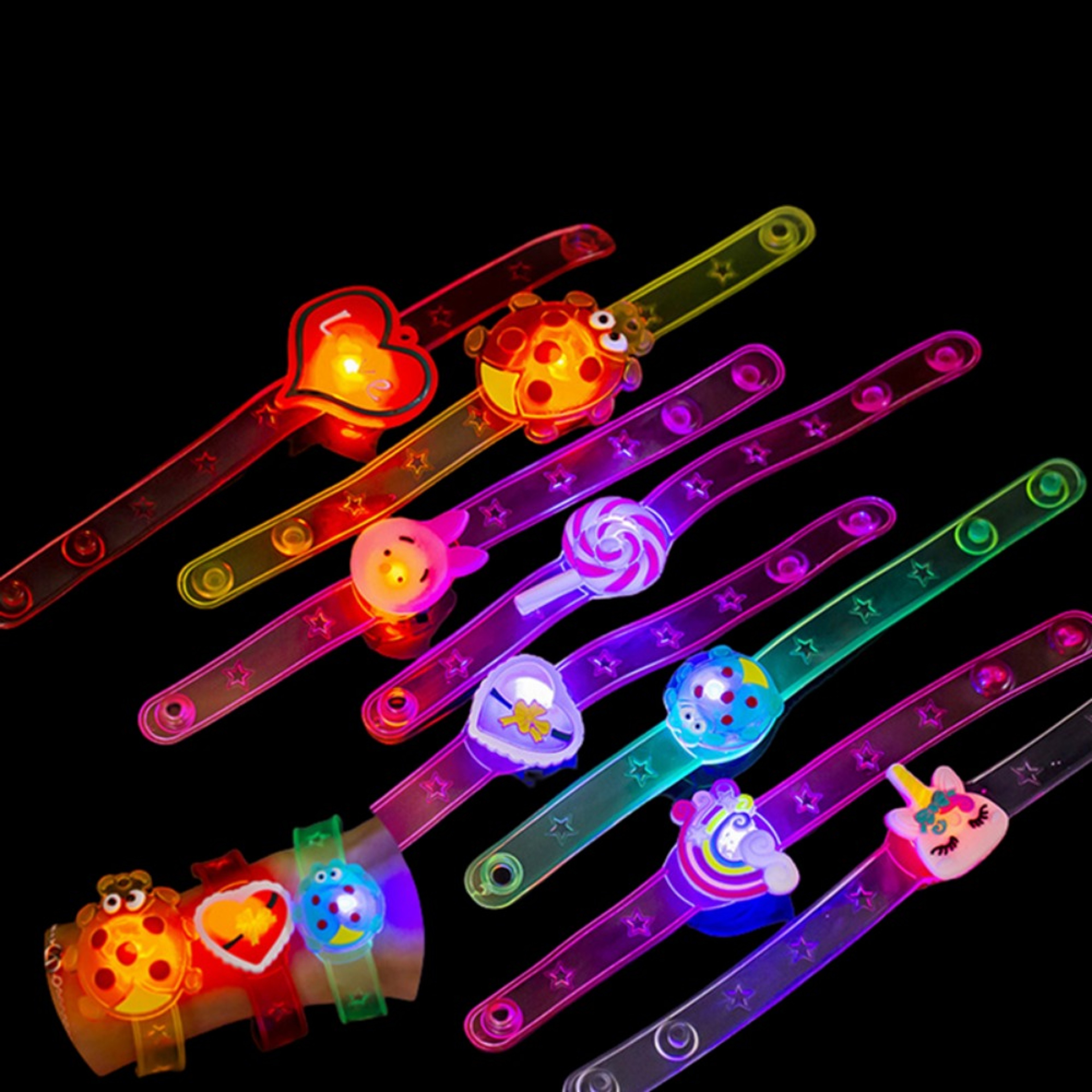 Luminous Plastic Watch Party Accessory In Multiple Colors And Styles 6