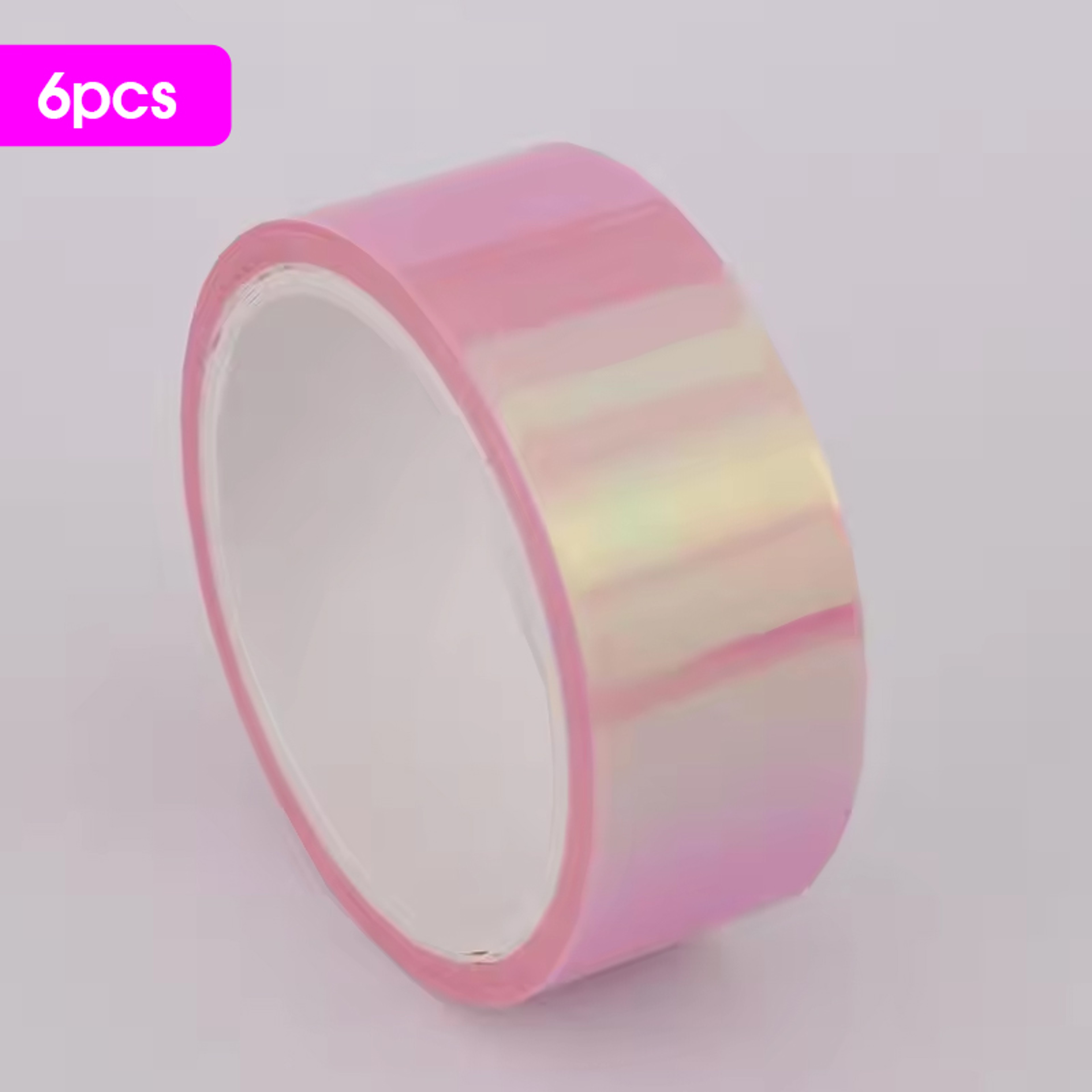 6Piece Gradient Color Adhesive Tape Set For DIY Crafts And Gift Wrapping 8