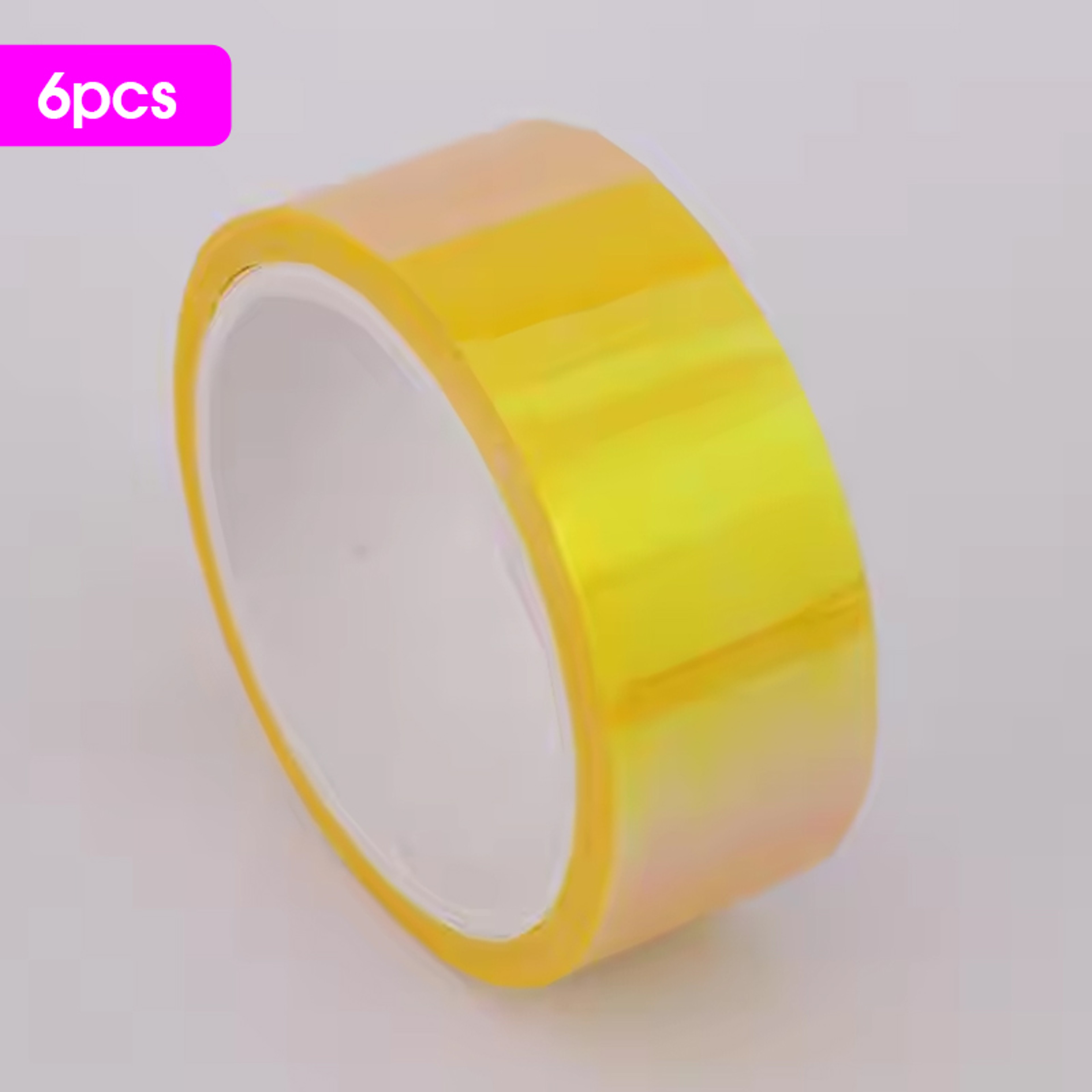 6Piece Gradient Color Adhesive Tape Set For DIY Crafts And Gift Wrapping 11