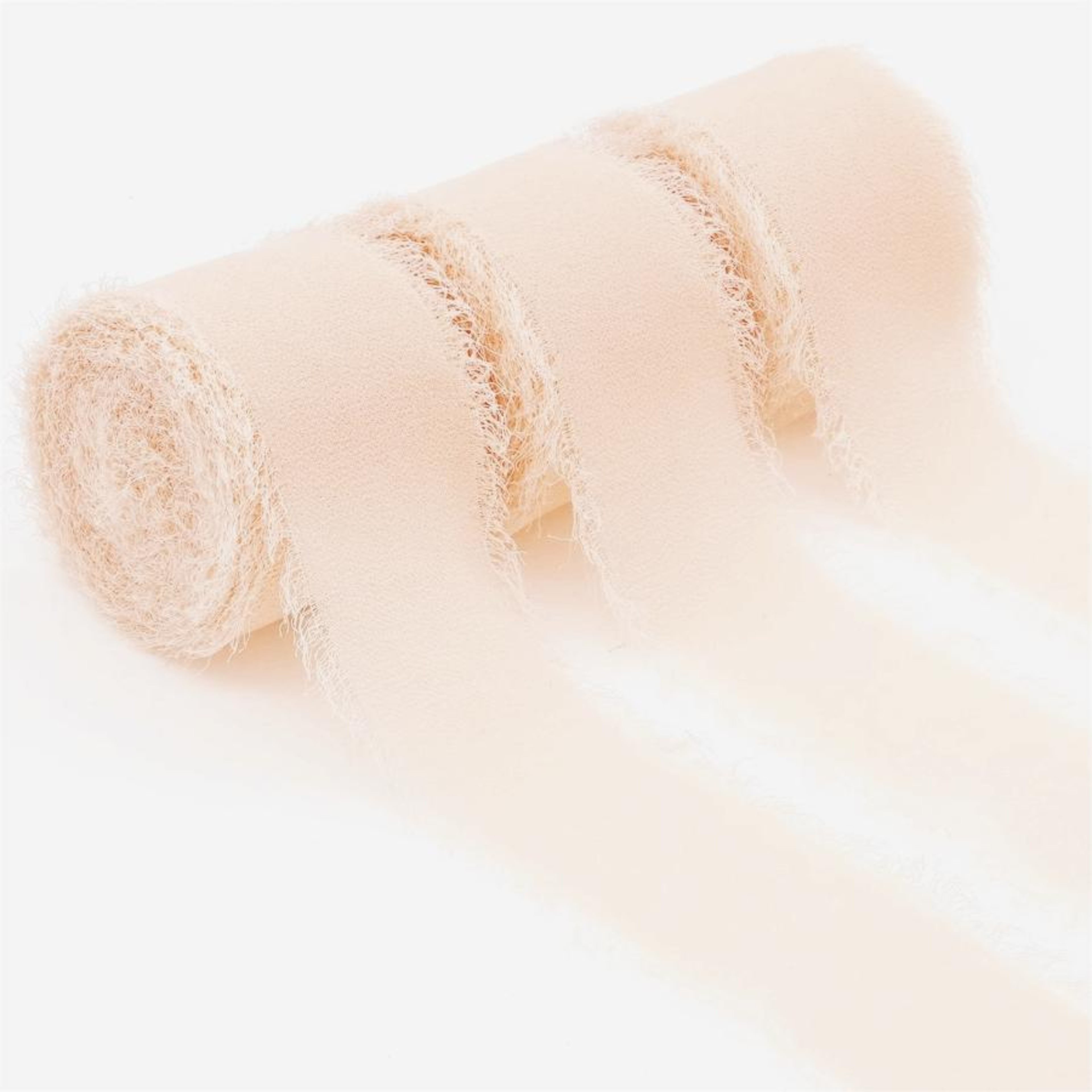 Frayed Edge Polyester Ribbon 1 Inch Wide 3 Piece Set for Weddings Bouquets and DIY Decor – view 42