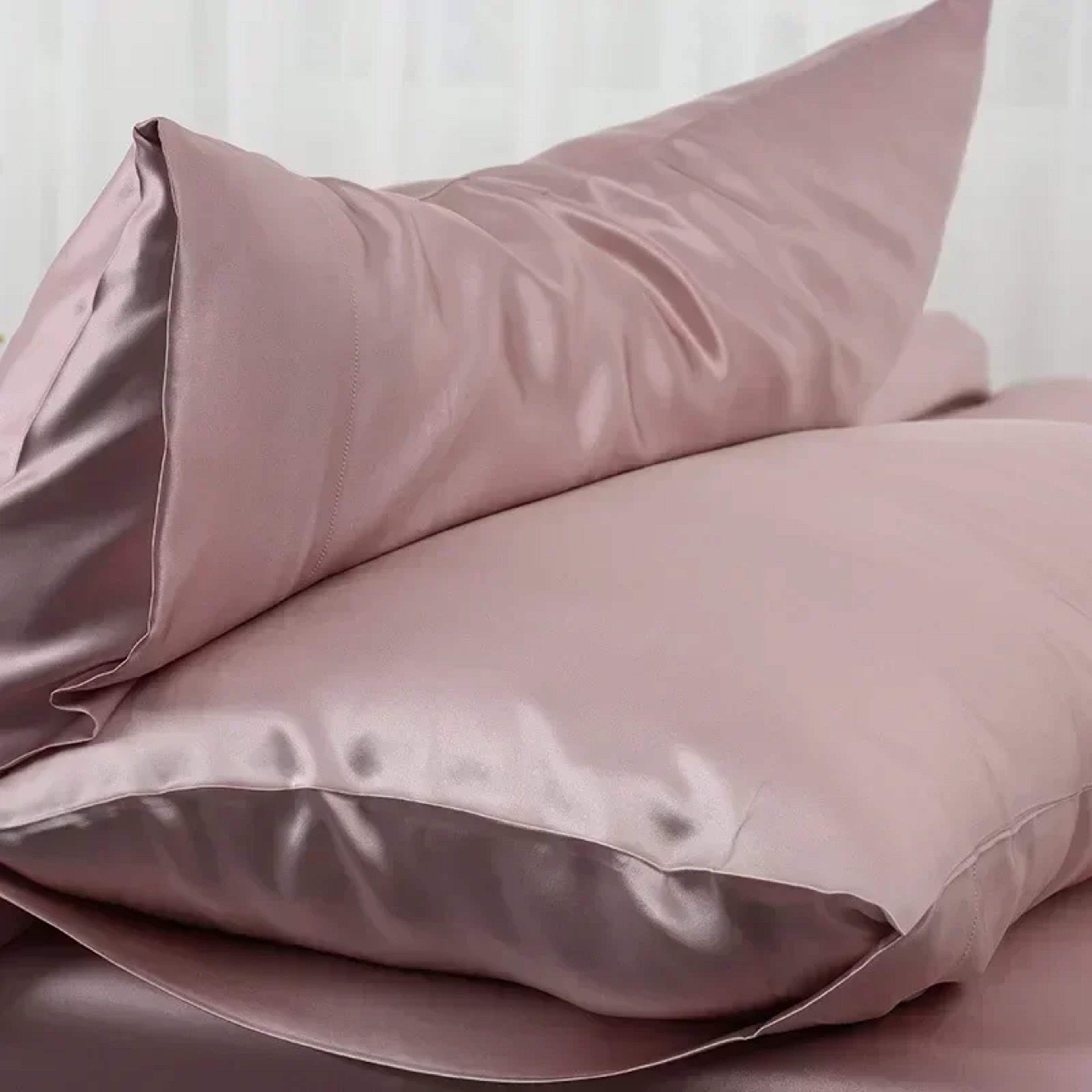Polyester Cotton Solid Pillowcase For Home Bedding 1