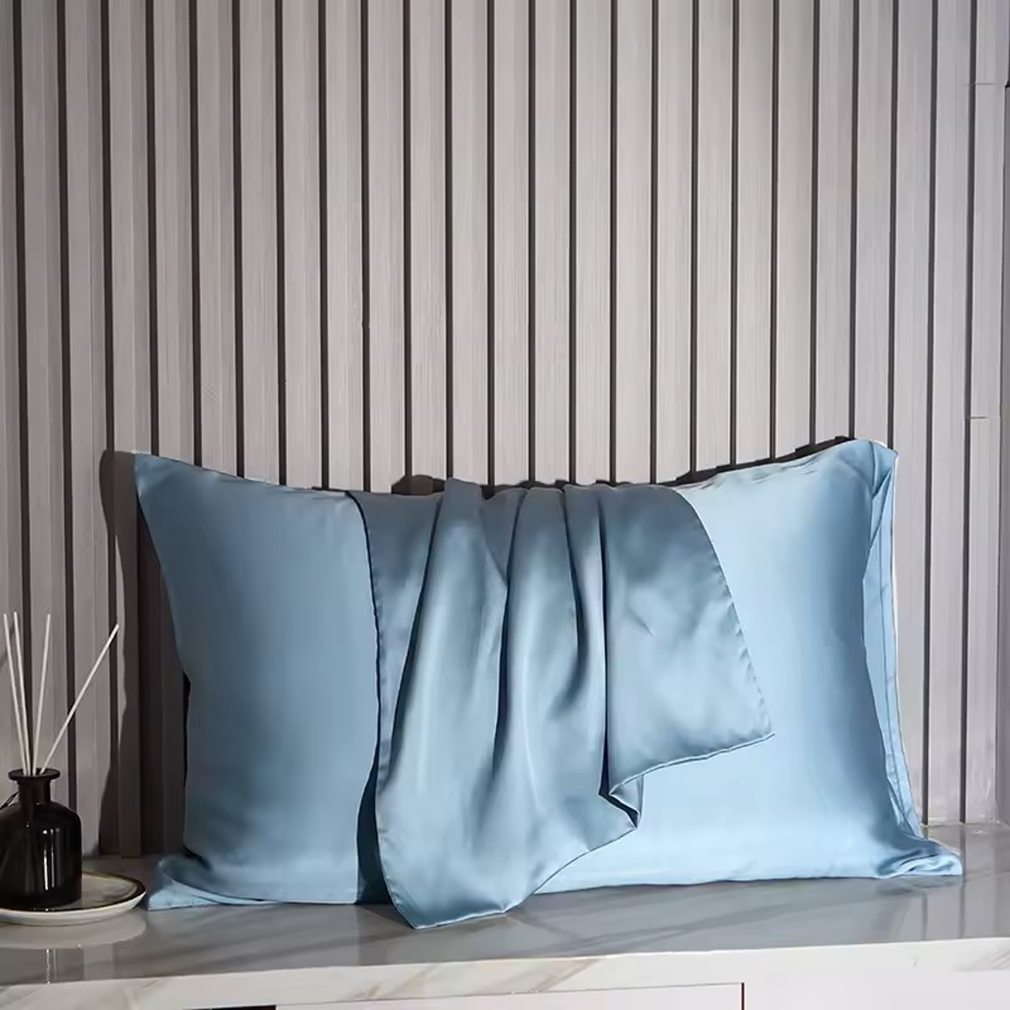 100 Silk Nordic Pillowcase For Bed Bedding Decor 6