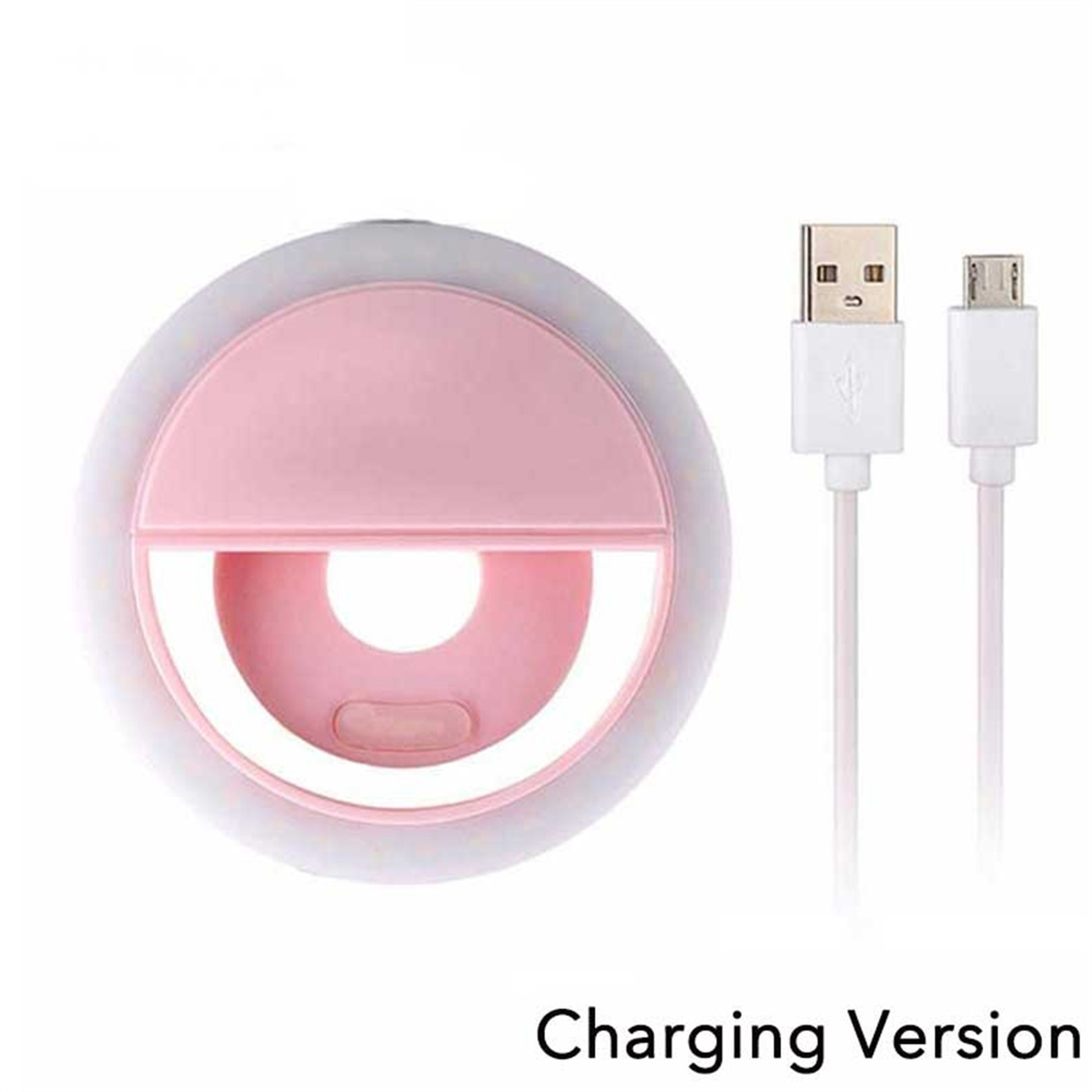 Portable Rechargeable LED Selfie Ring Light For Phone Videos Makeup And Live Streaming 7