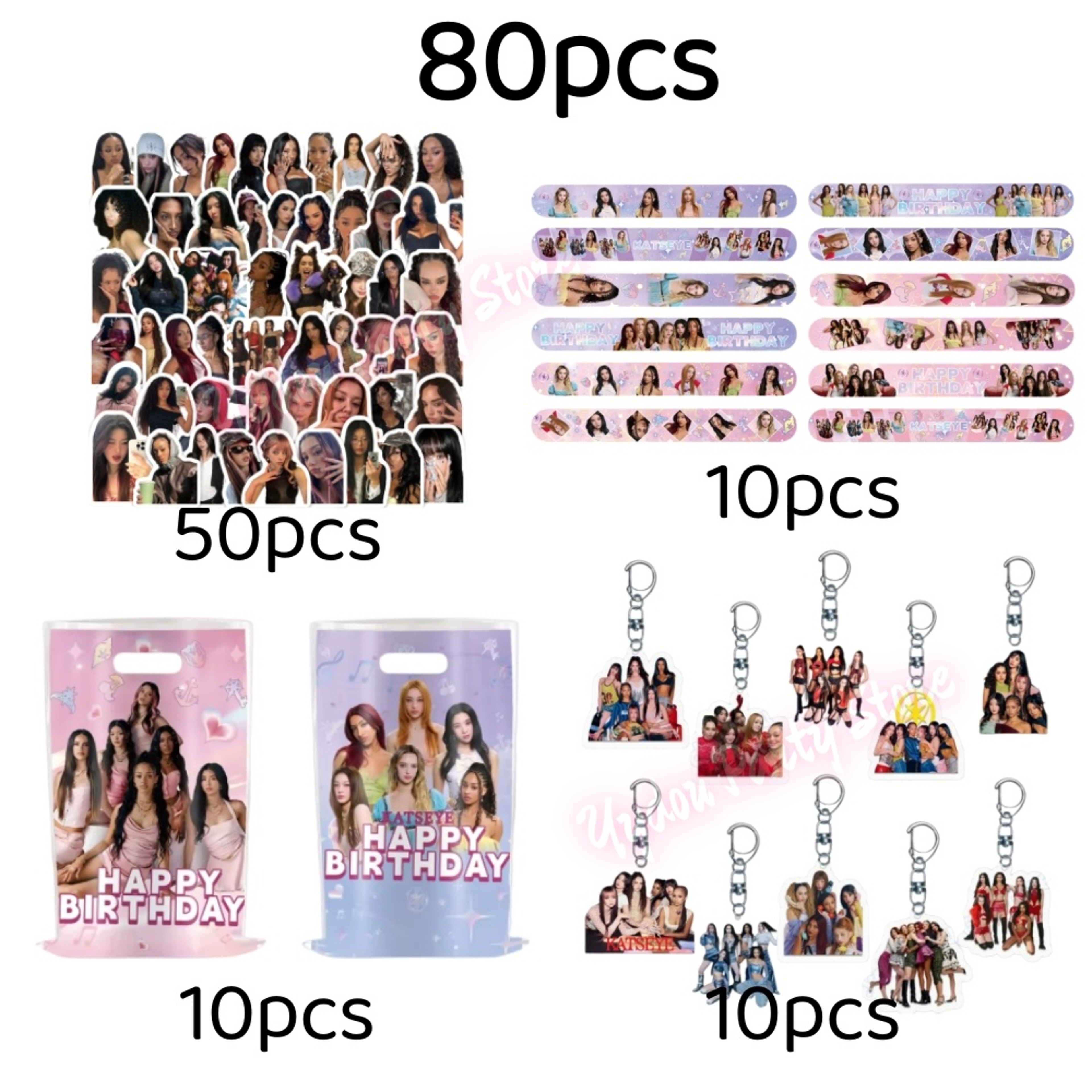 K-Pop Girl Group Birthday Party Favor and Decoration Set – view 26