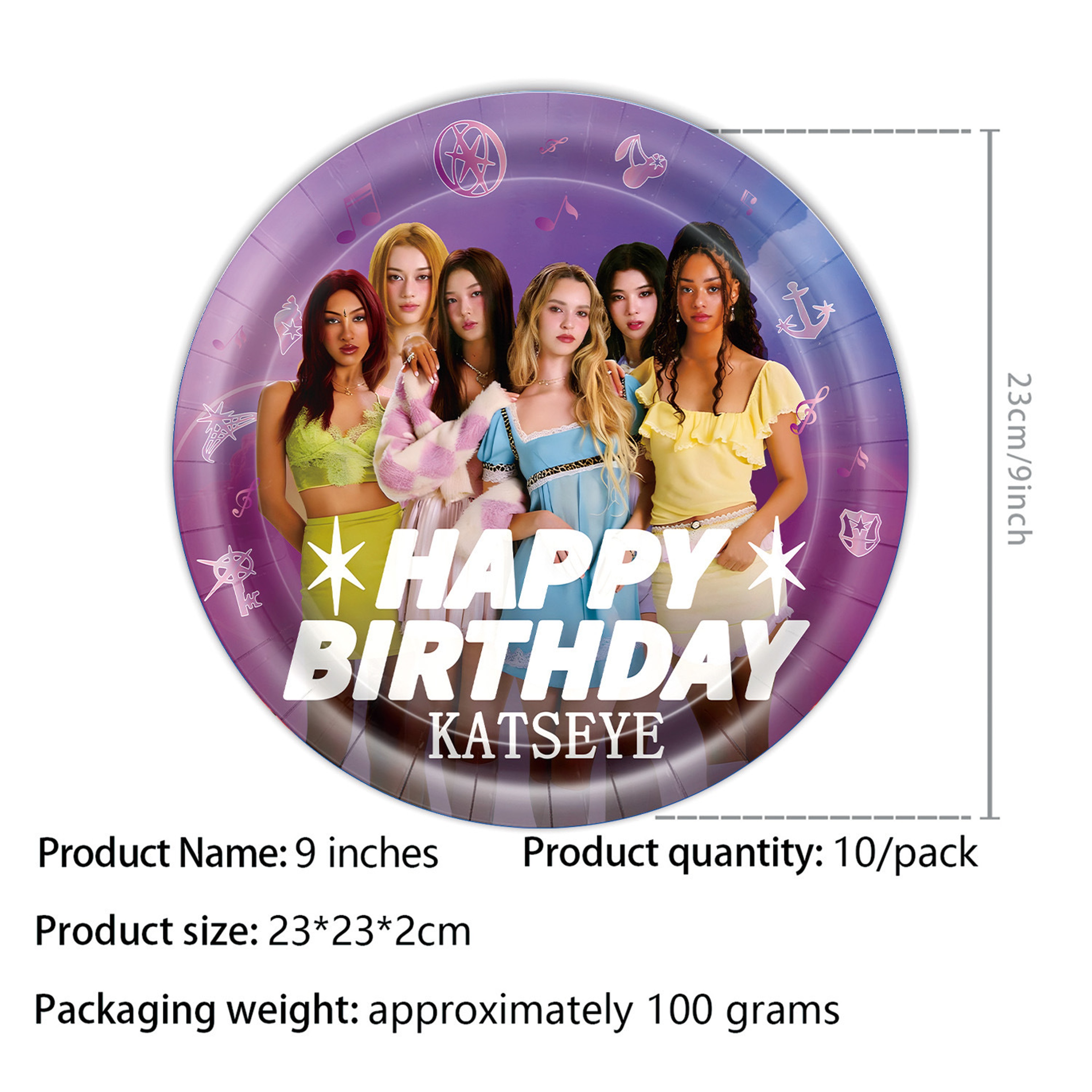 K-Pop Girl Group Birthday Party Favor and Decoration Set – view 29