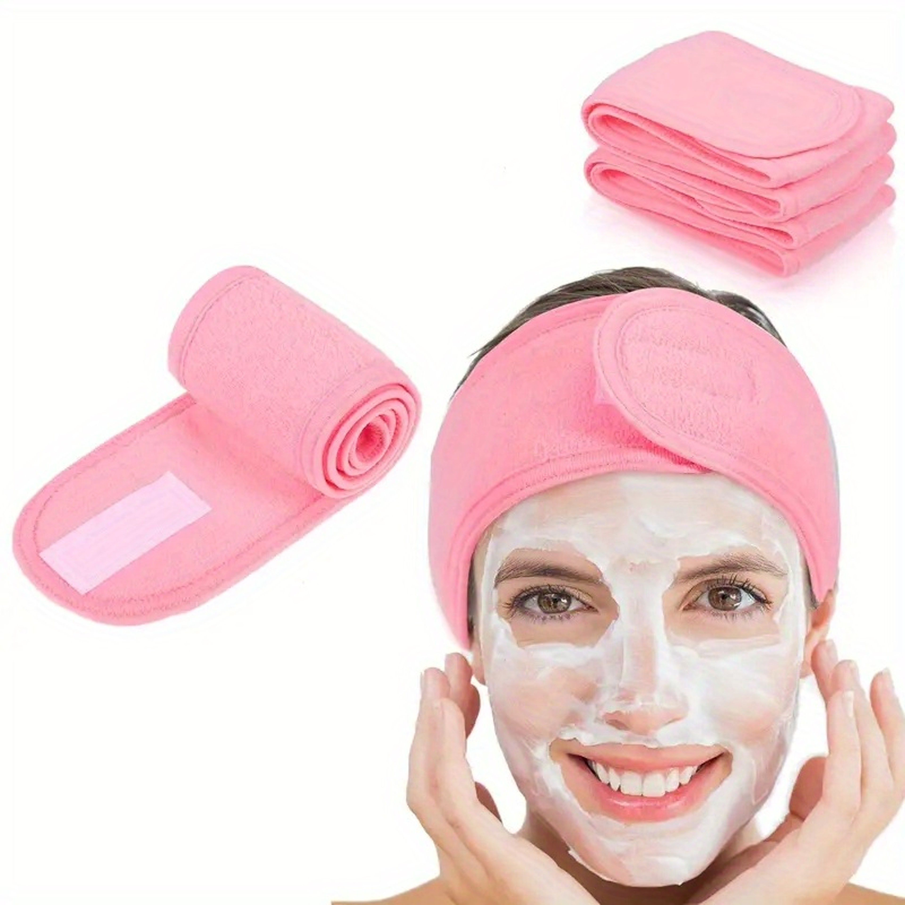 Adjustable Wide Headband For Makeup Face Wash Yoga Sports Spa And Shower 8