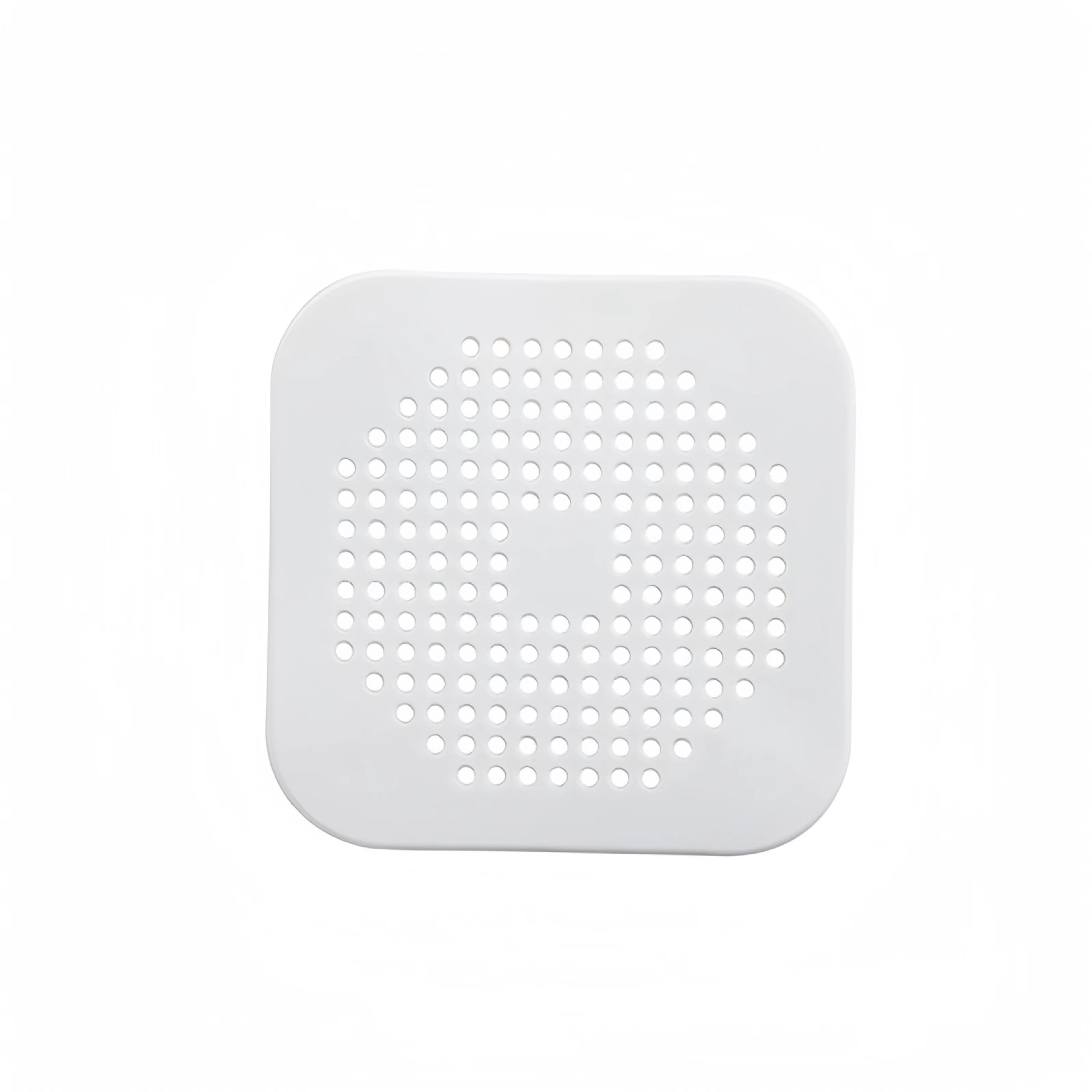 Silicone Shower Drain Hair Catcher With Suction Cups 0