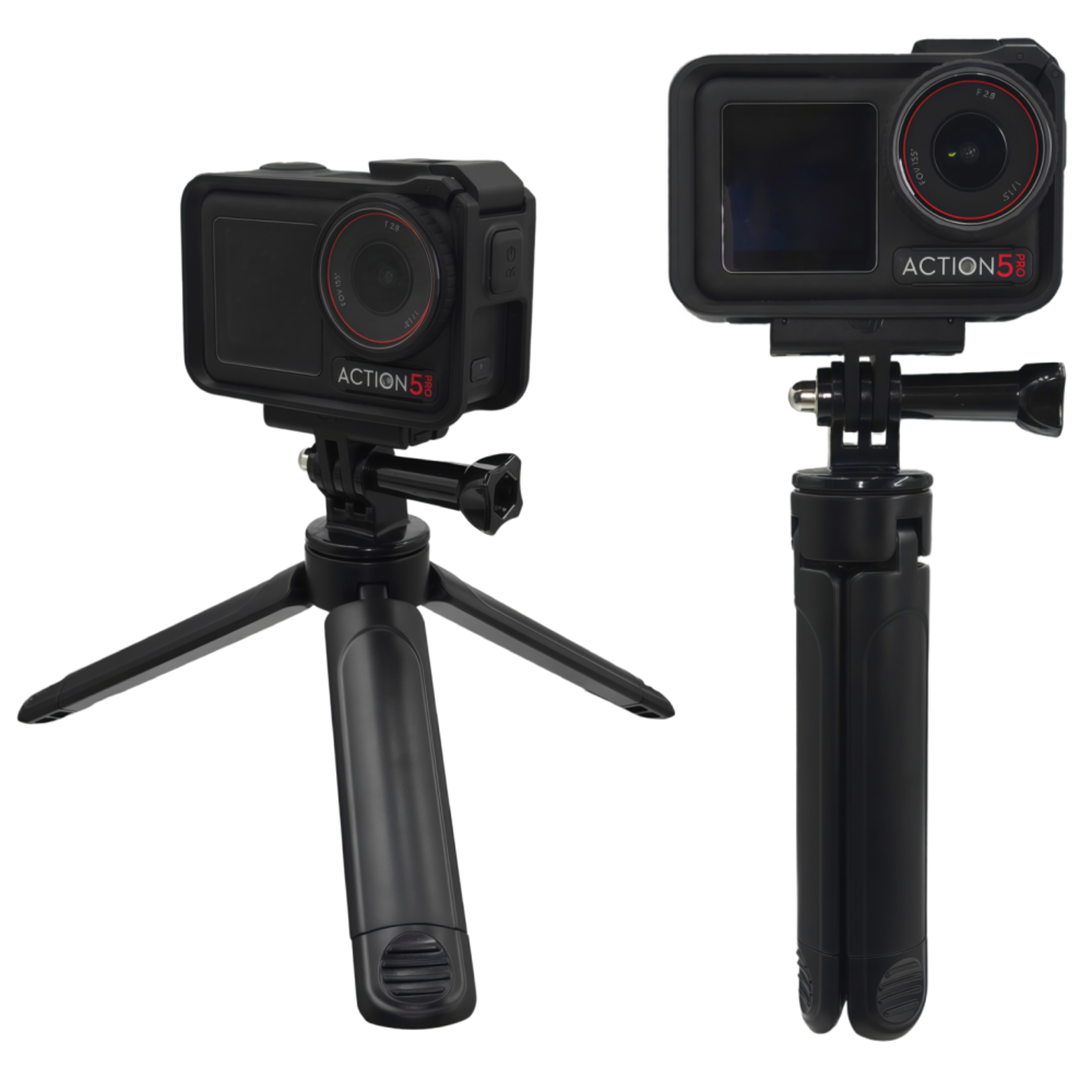 Extendable Mini Tripod Grip with 1/4 Inch Screw for Cameras and Smartphones – view 6