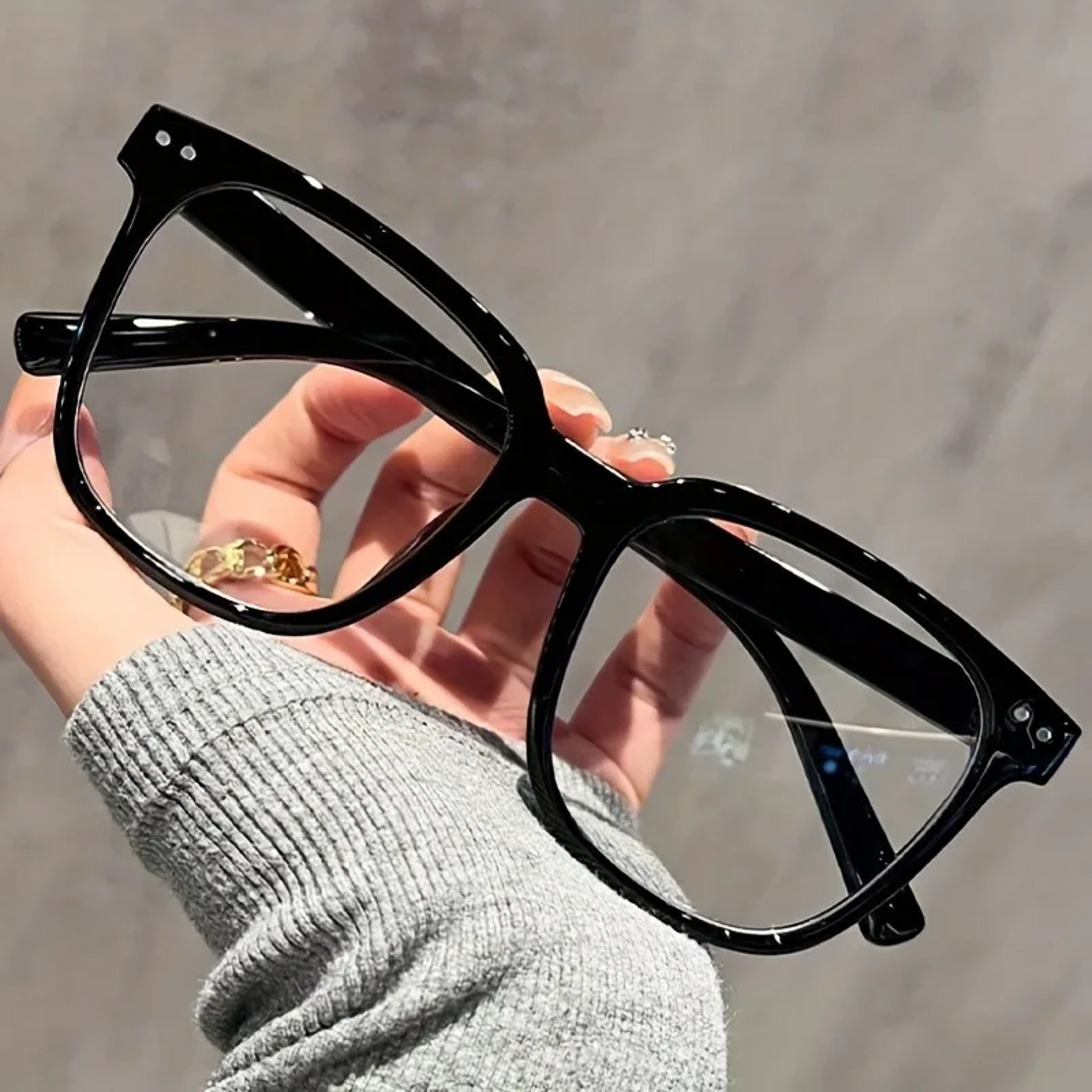 3 Pack Unisex Square Blue Light Blocking Glasses With Polycarbonate Lenses 2