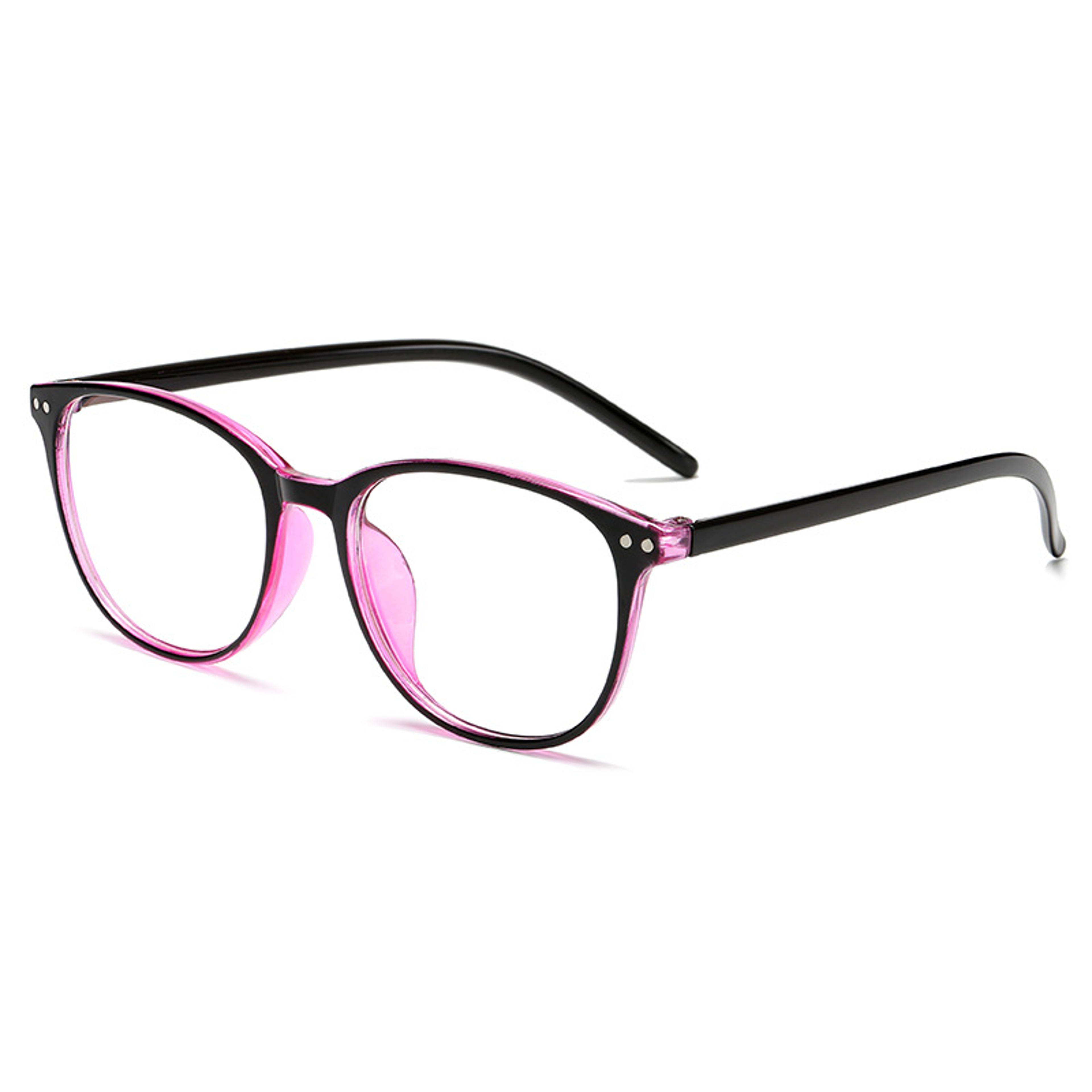 AntiBlue Light Reading Glasses With Oval Frame And 10 To 40 Strengths 0