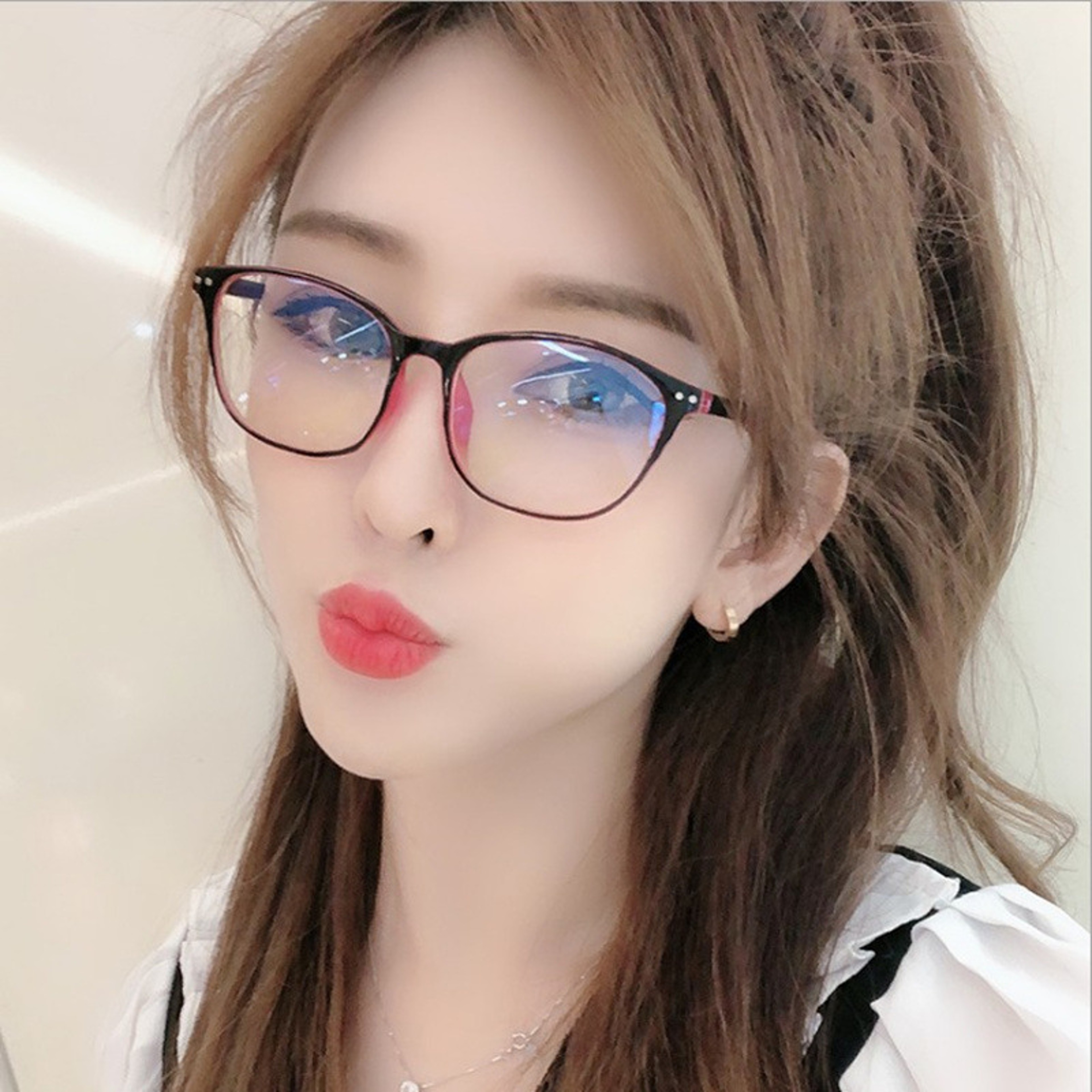 AntiBlue Light Reading Glasses With Oval Frame And 10 To 40 Strengths 3
