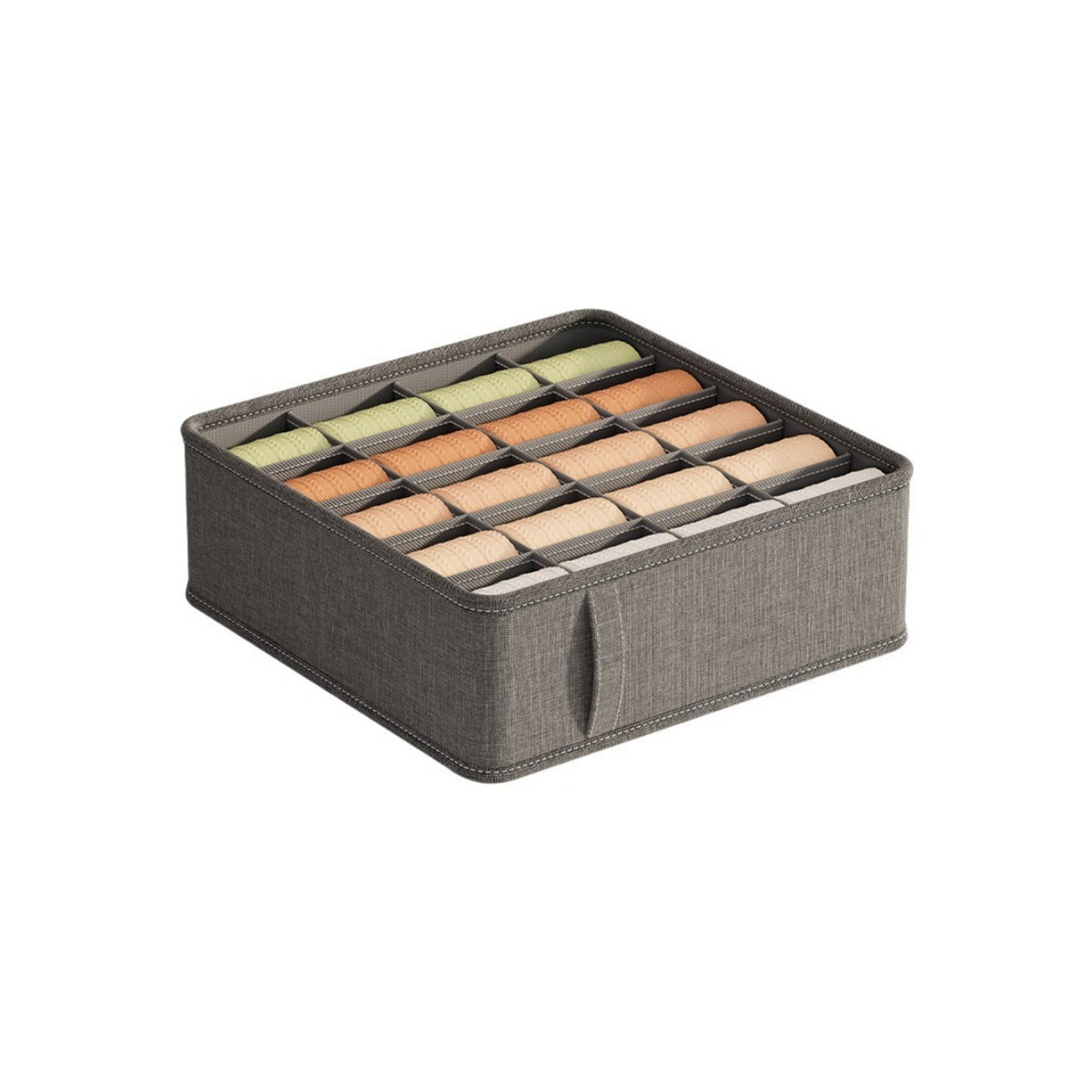 Foldable Oxford Fabric Drawer Organizer With Divided Compartments 0