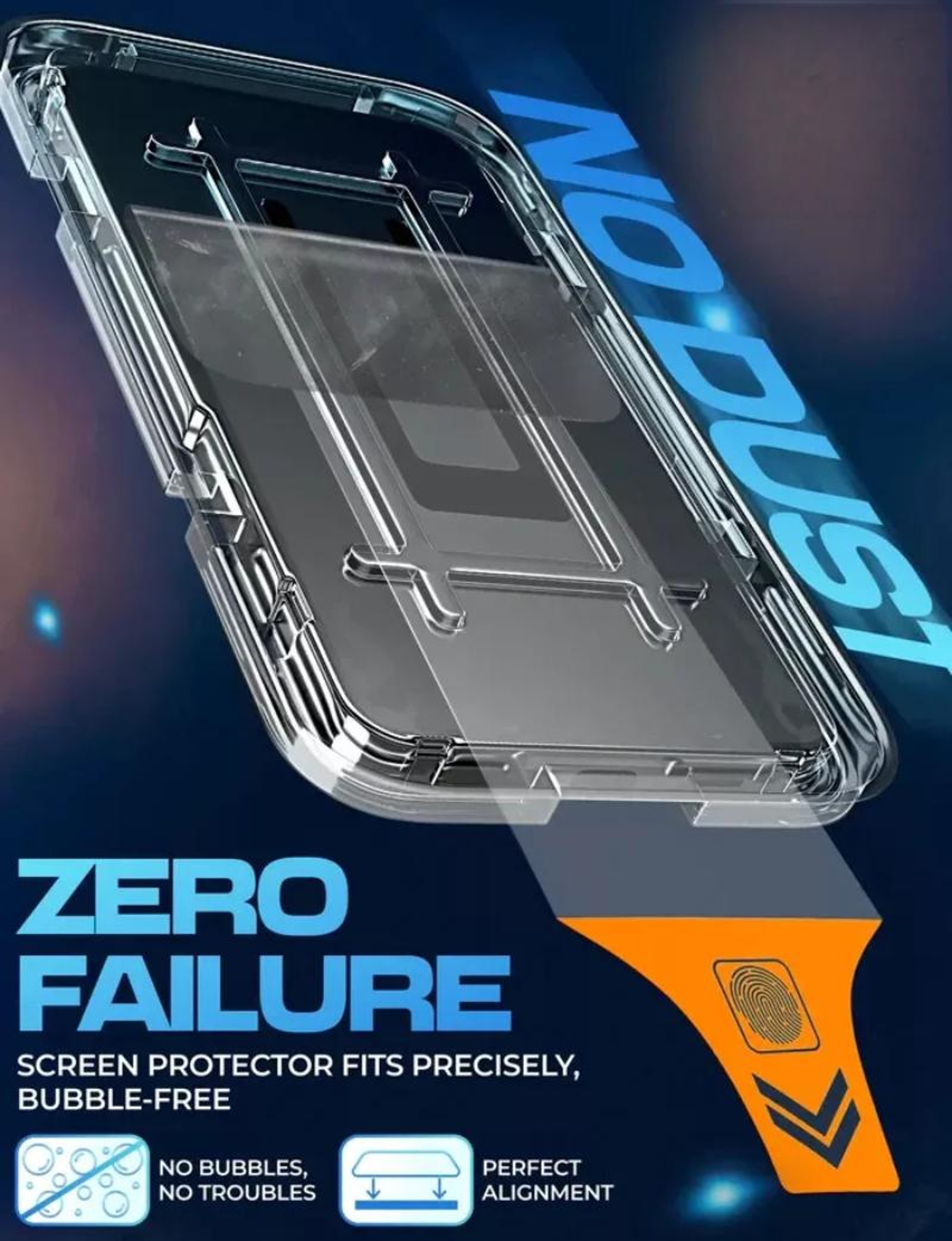 Tempered Glass Screen Protector With Oleophobic Coating And Auto Installation Tool 3