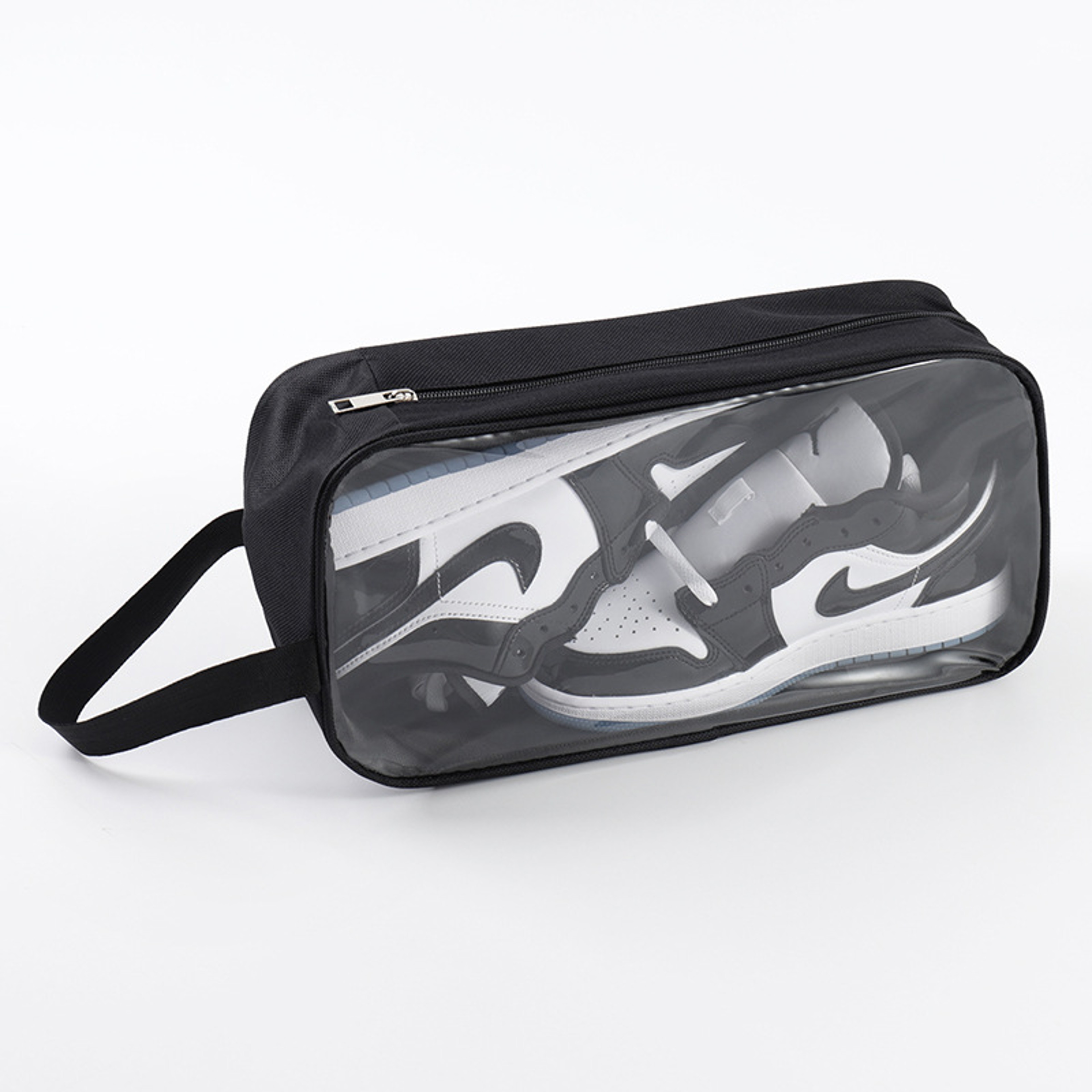 Double Layer Transparent Shoe Storage Bag With Waterproof PVC And Dustproof Zipper 3
