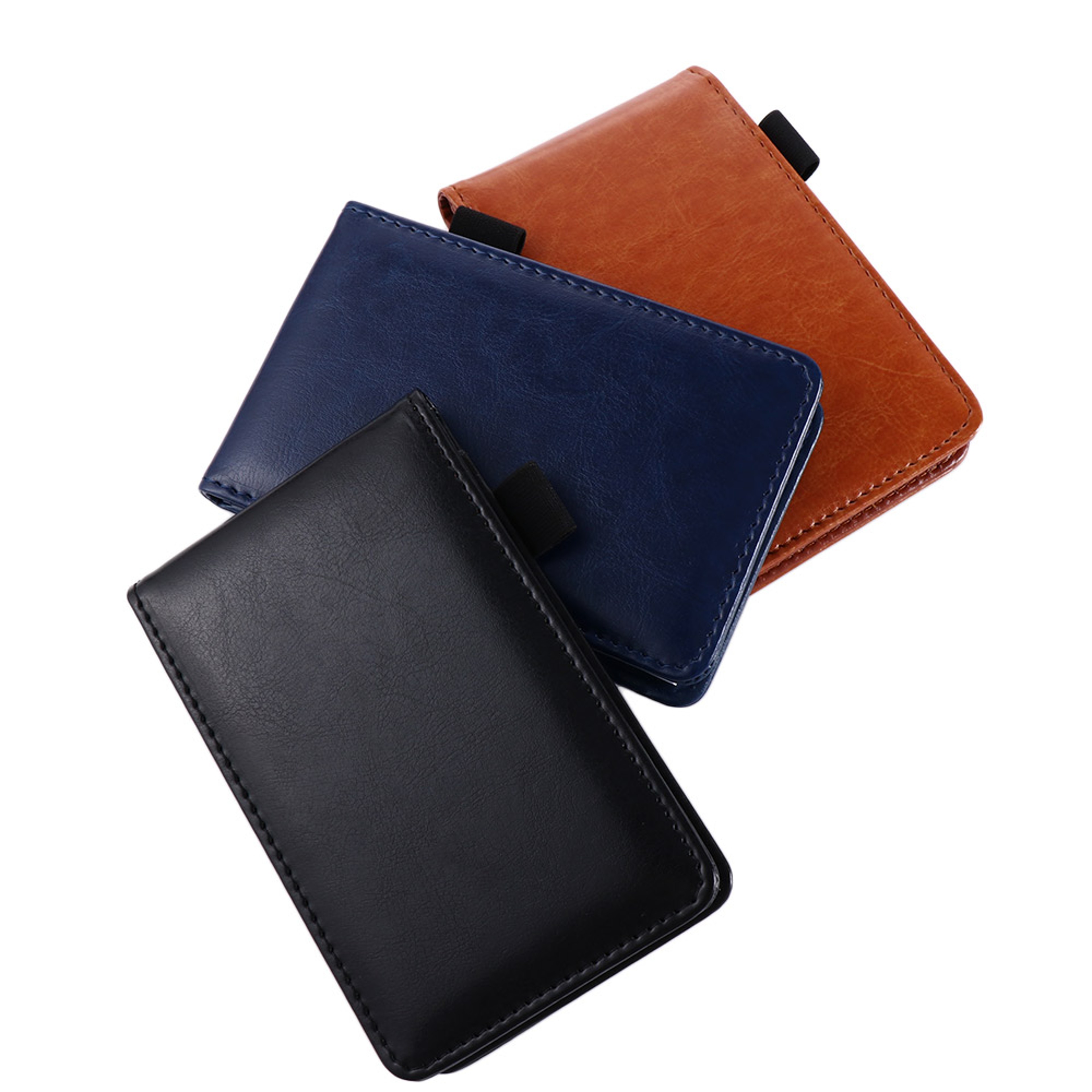 A7 Leather Cover Pocket Planner Mini Notebook For Notes Schedules And Memos 2